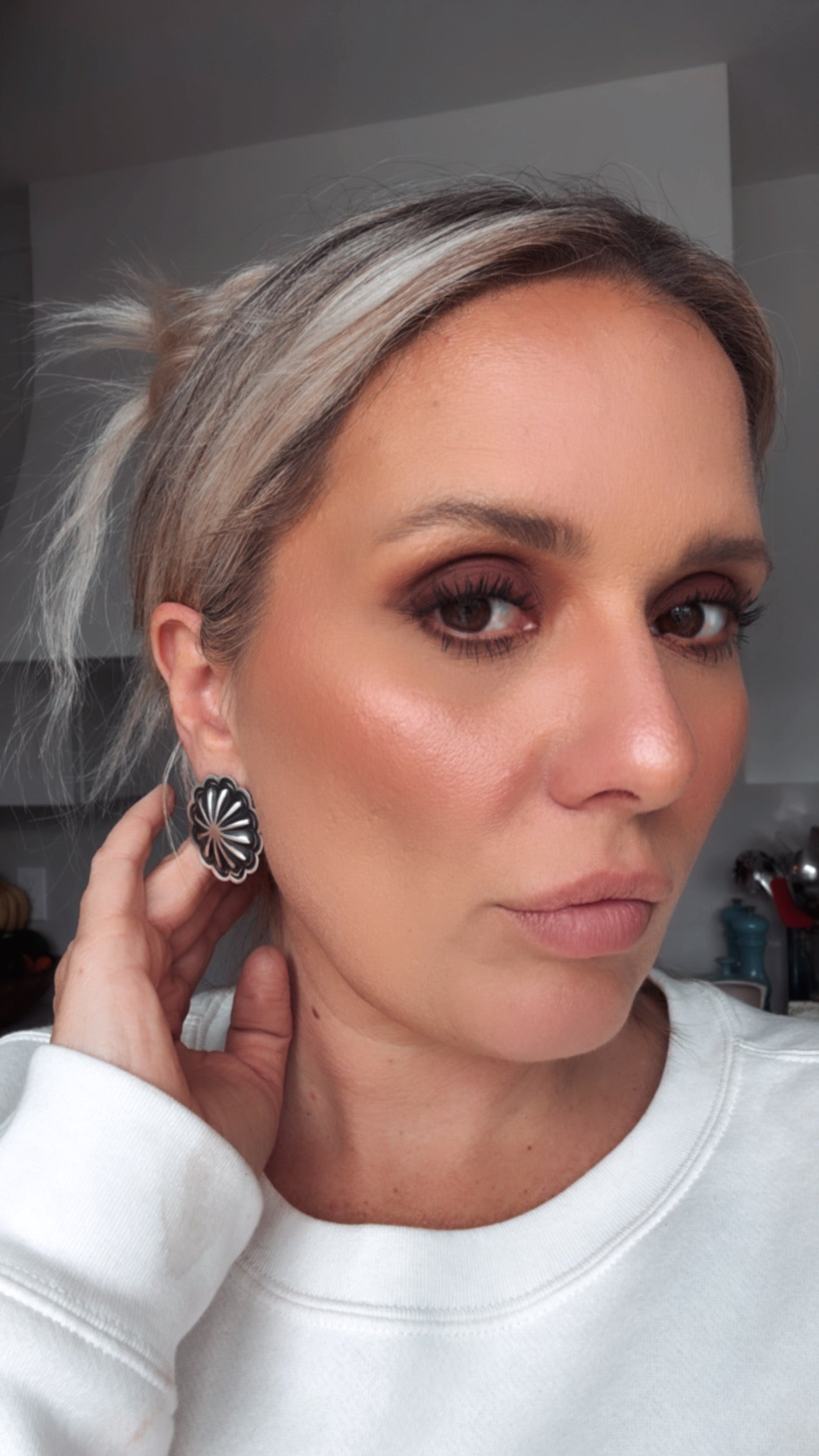 Moody Concho Earrings