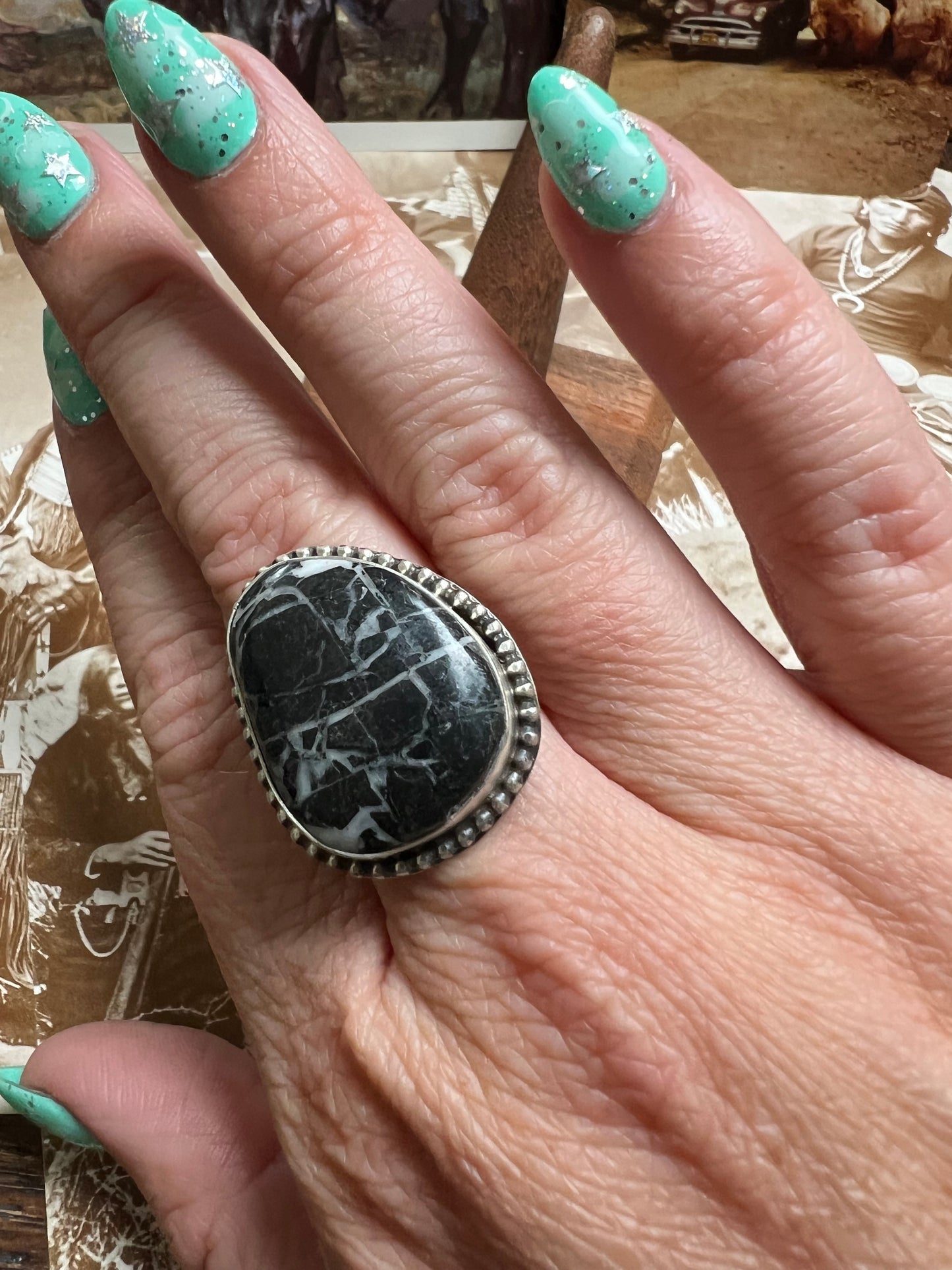 White Buffalo Ring