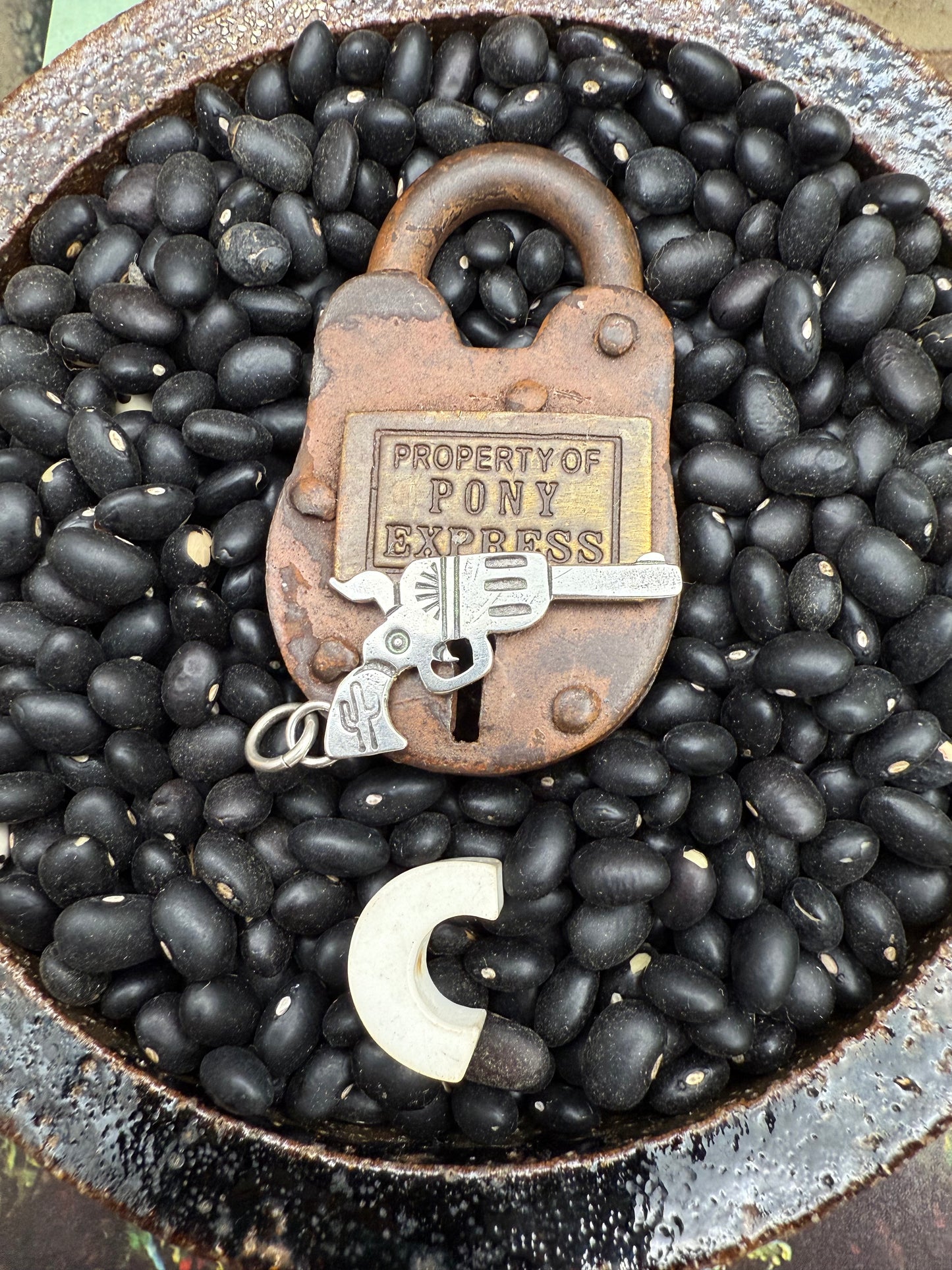 Handmade Pistol Charm