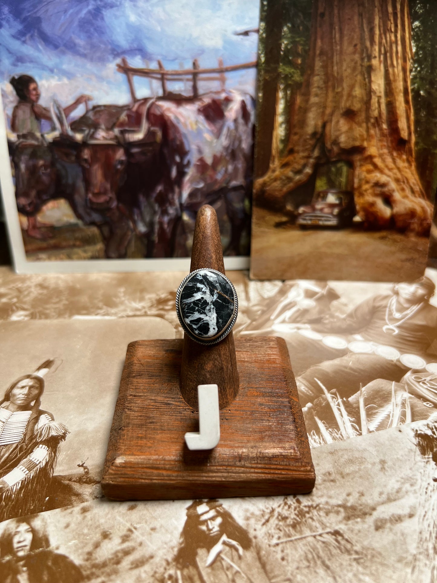 White Buffalo Ring