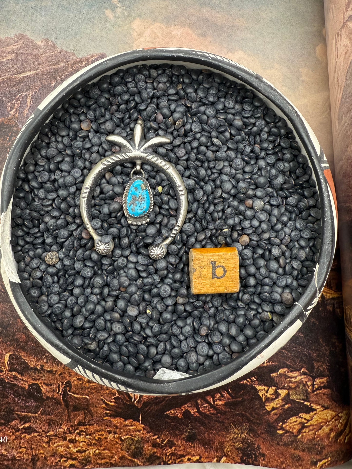 Turquoise Naja Pendant