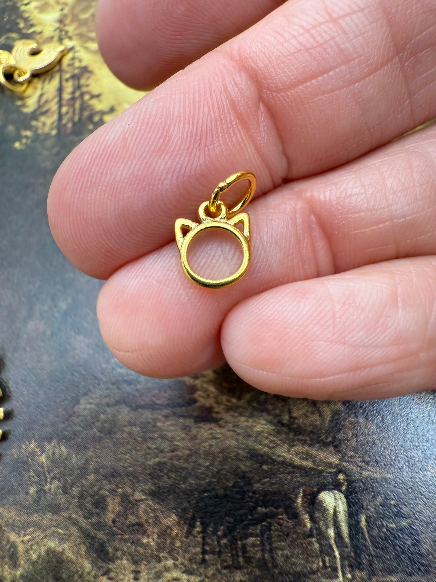 18k Gold Plated Charms