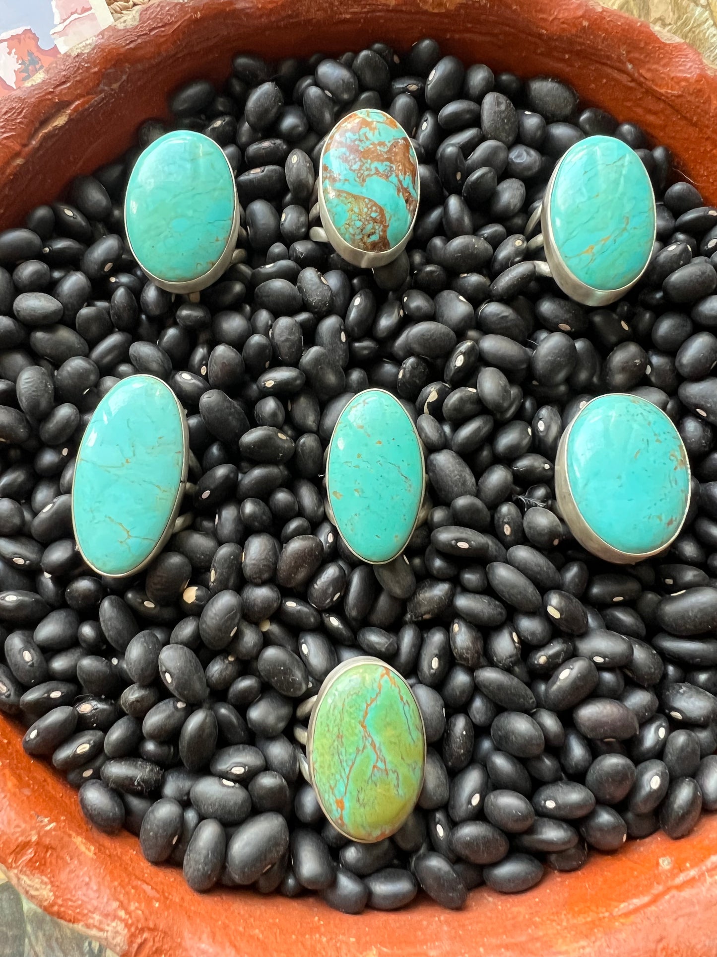 Turquoise Globe Ring