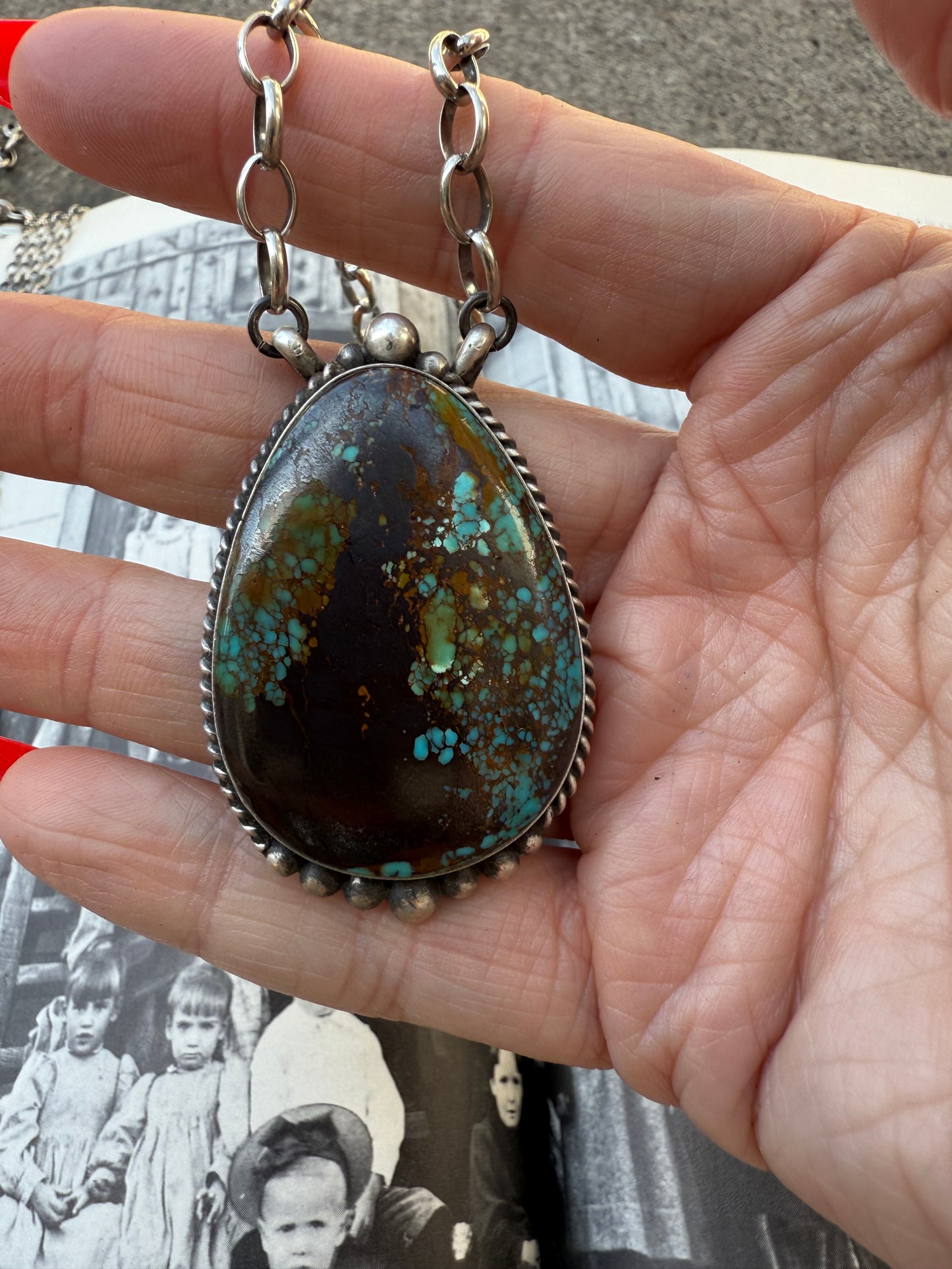 Big Foot Turquoise Necklace