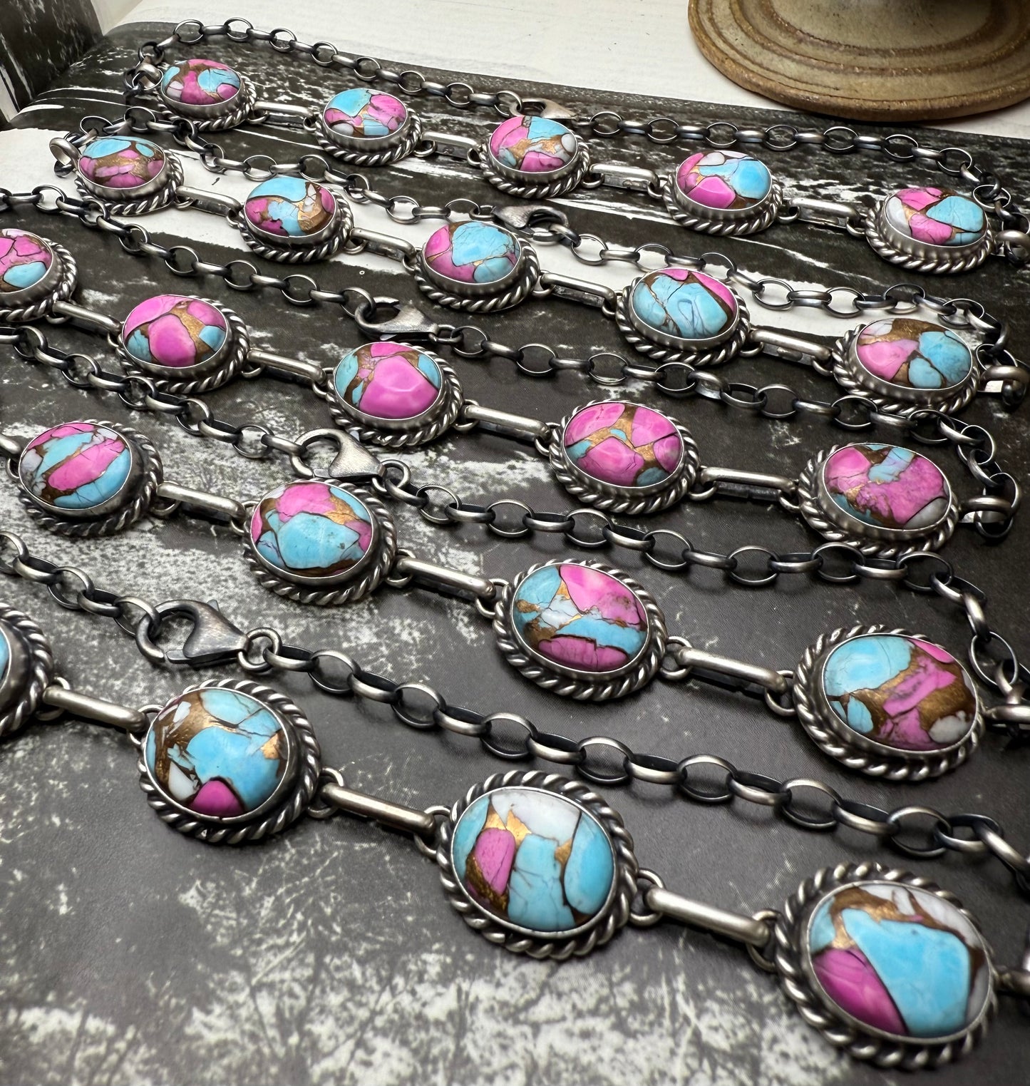 Cotton Candy Choker