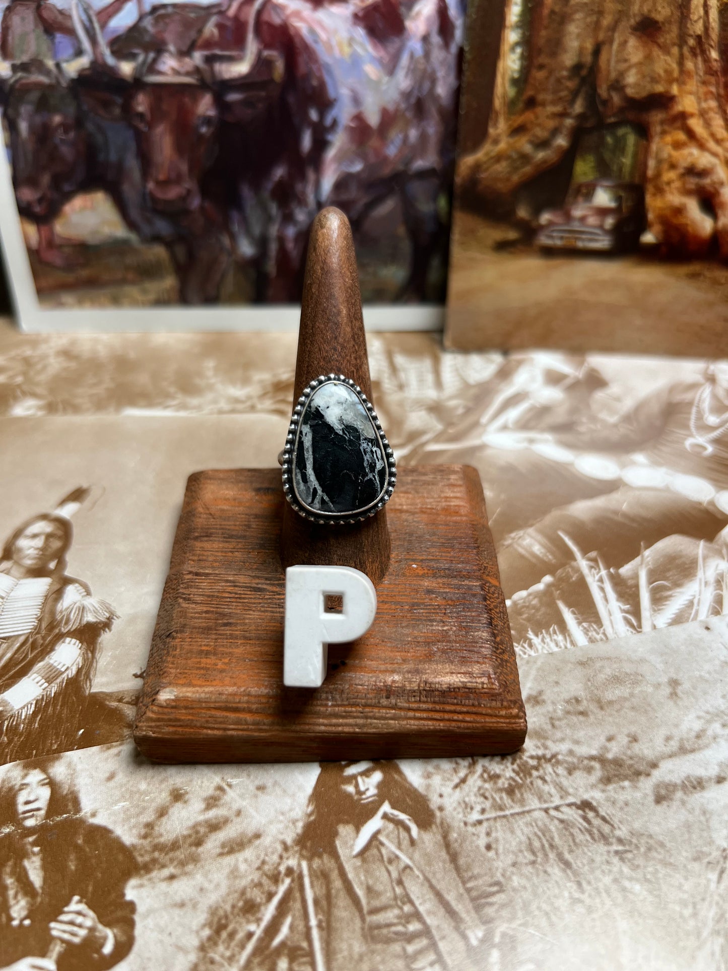 White Buffalo Ring