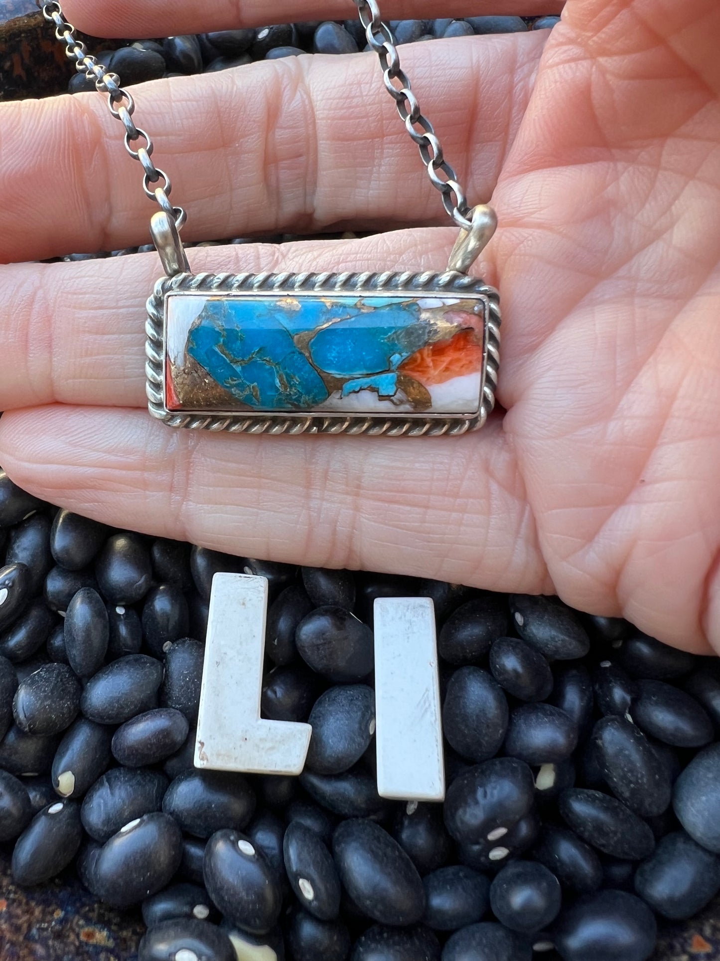 Large Bar Necklace