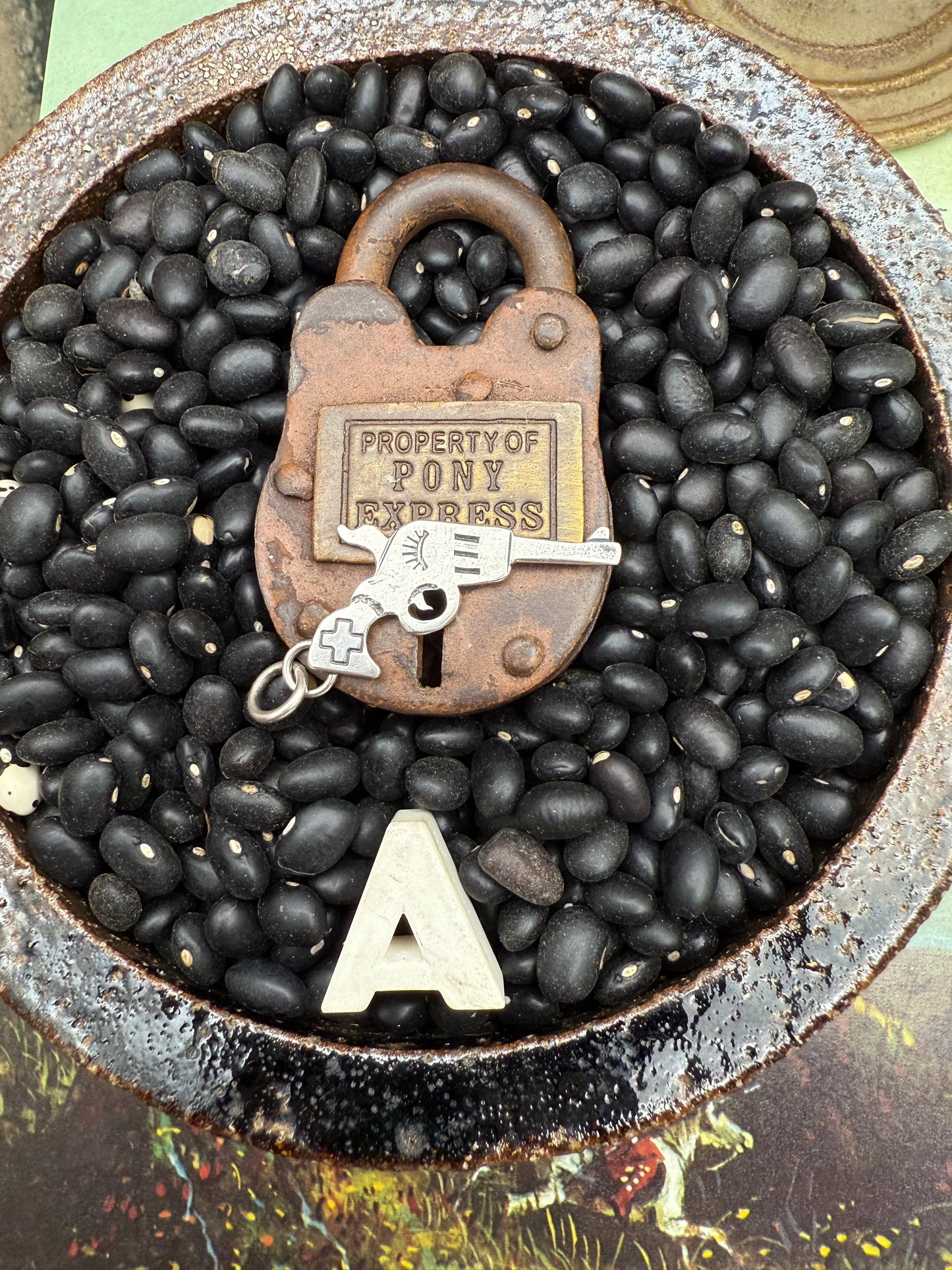 Handmade Pistol Charm