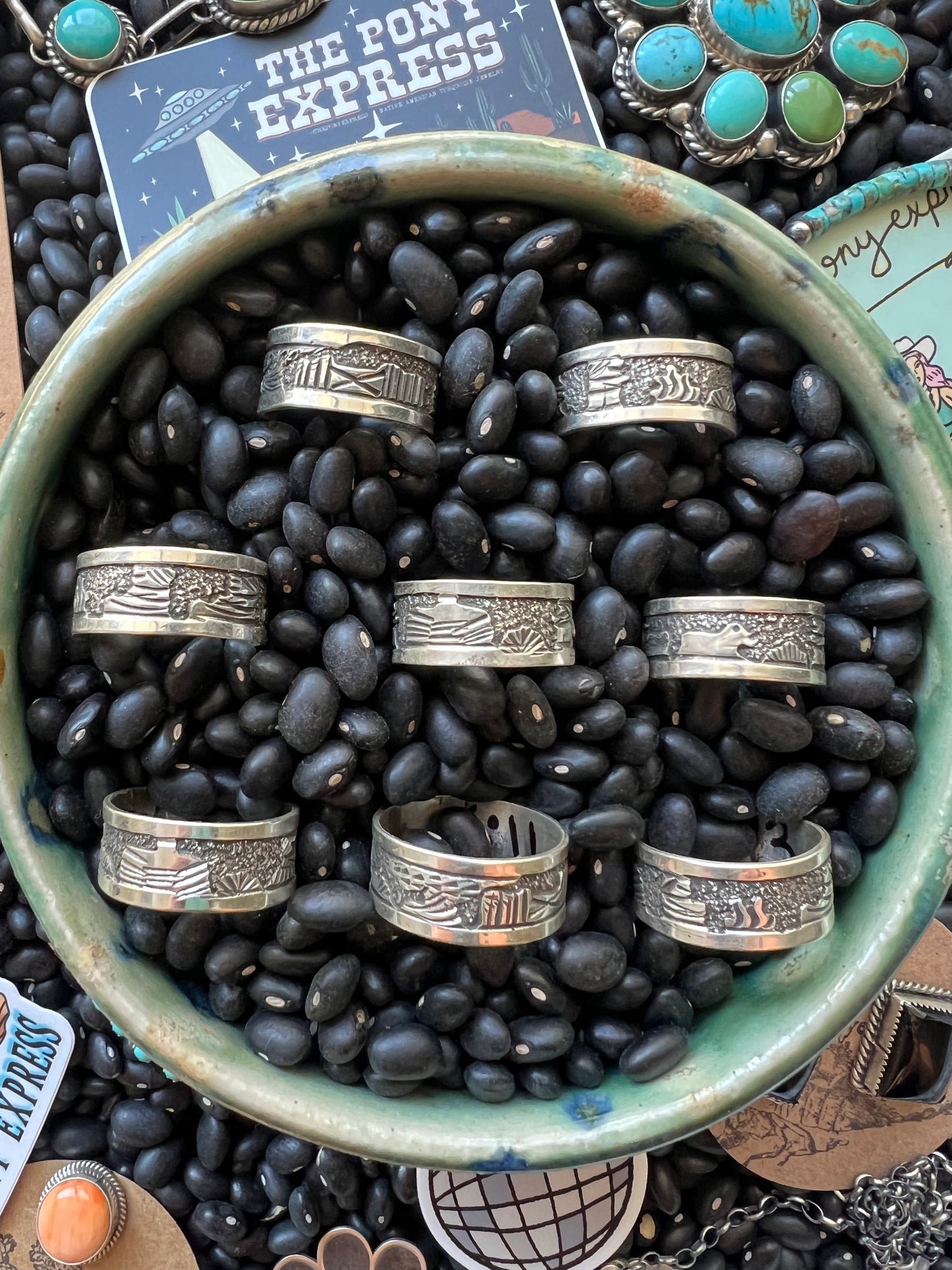 Storytellers Landscape Band Ring