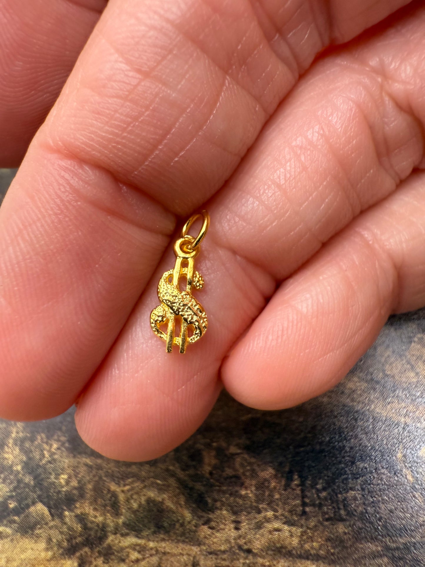 18k Gold Plated Charms