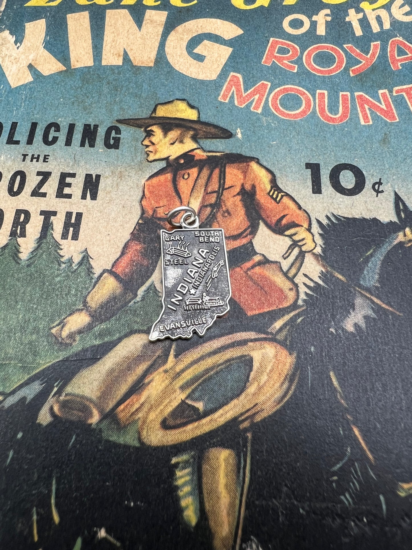 Vintage 1960’s Sterling State Charms