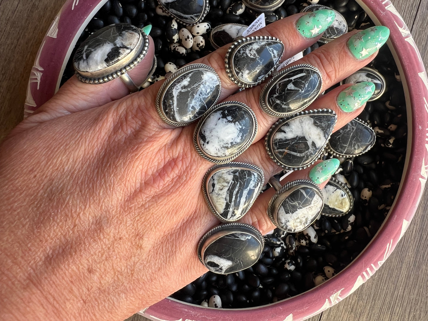 White Buffalo Ring