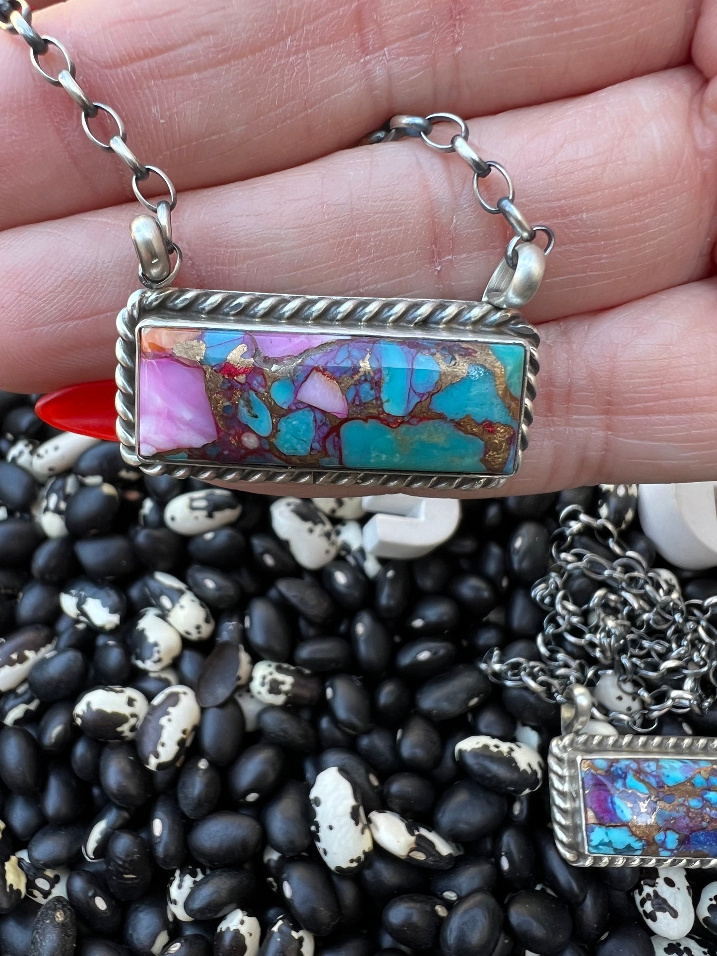 Large Bar Necklace