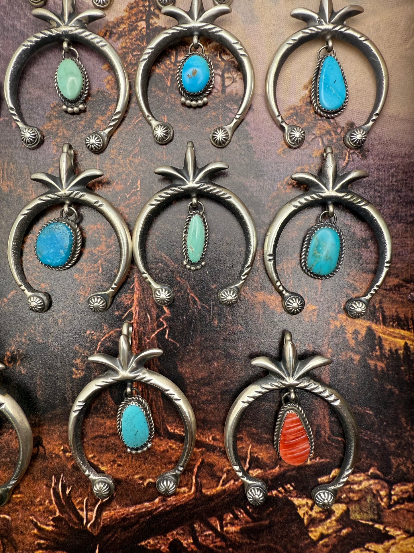 Turquoise Naja Pendant