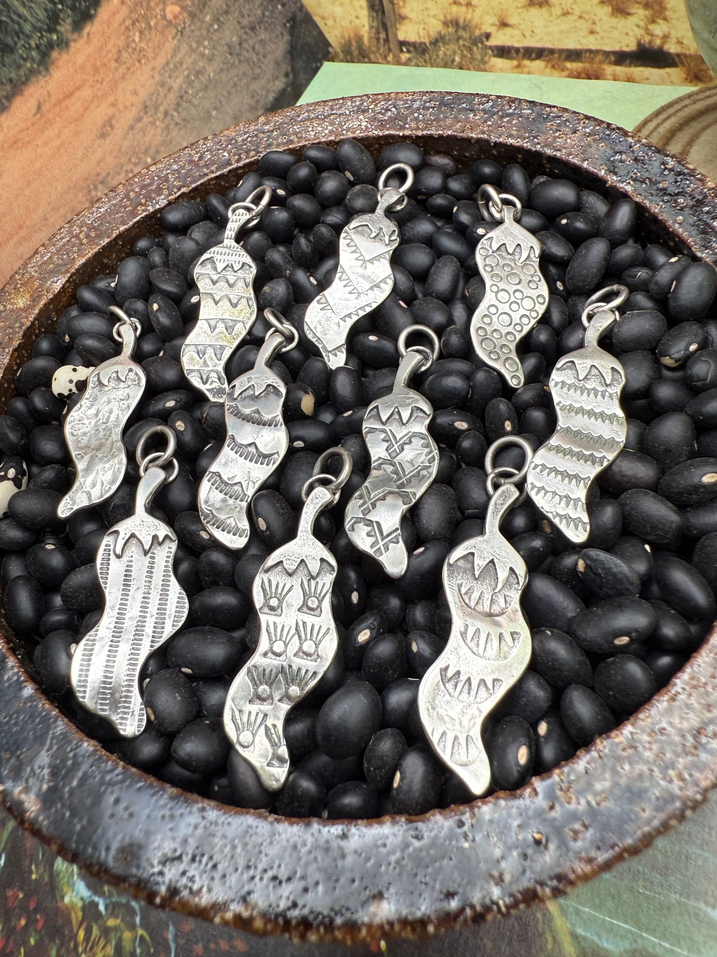 Handmade Chili Pepper Charm