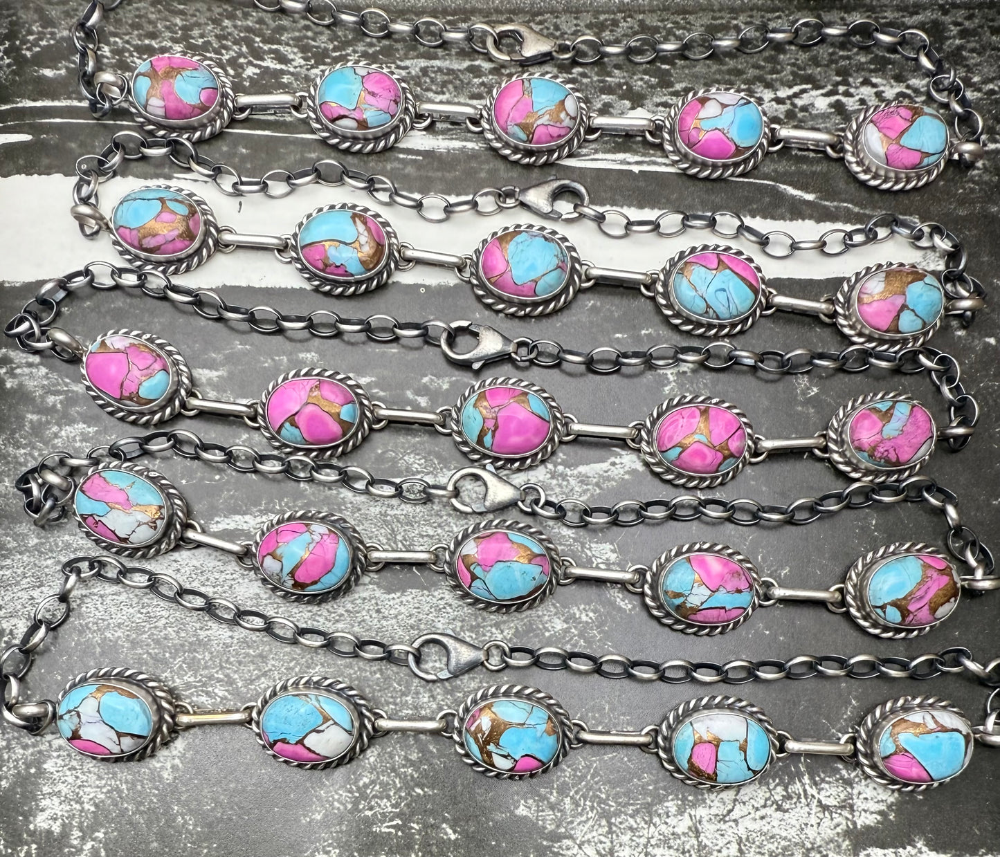 Cotton Candy Choker