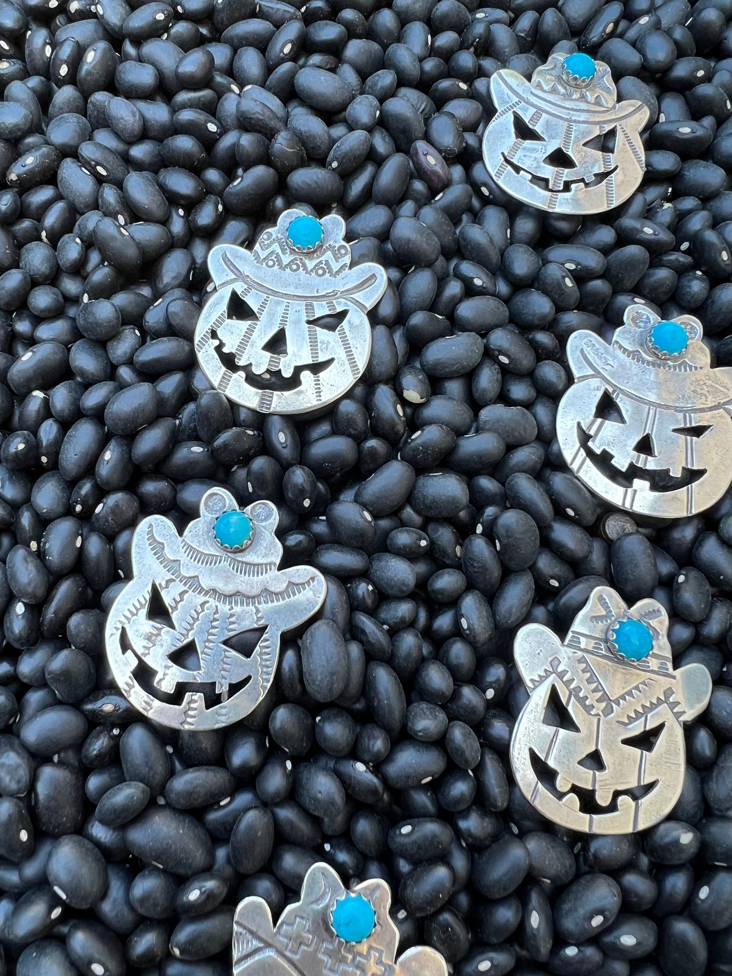 Turquoise Bat Pendant
