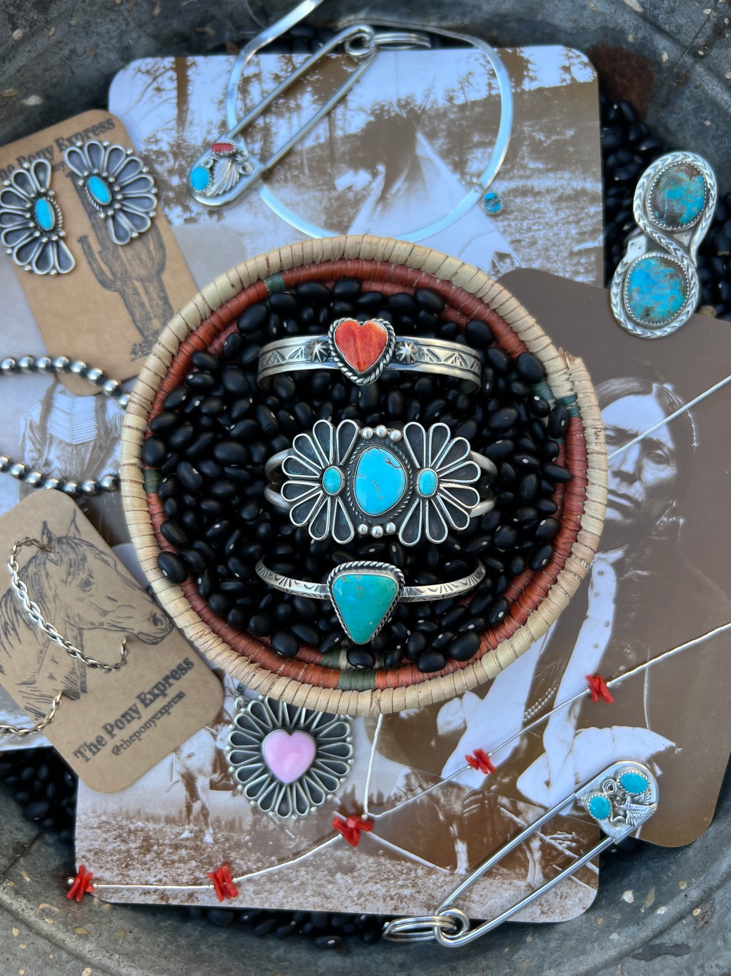 Large Turquoise Snake Ring