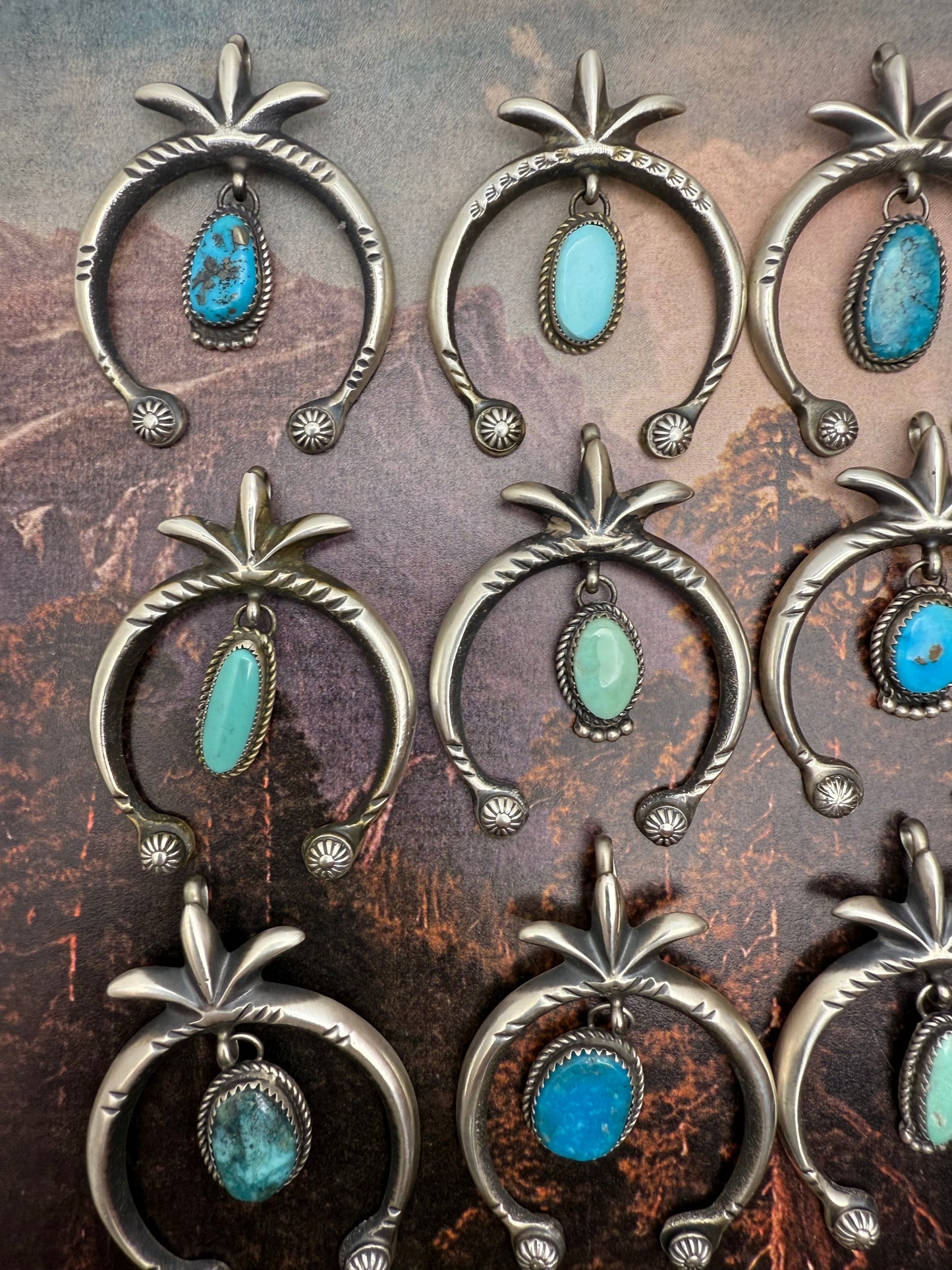 Turquoise Naja Pendant