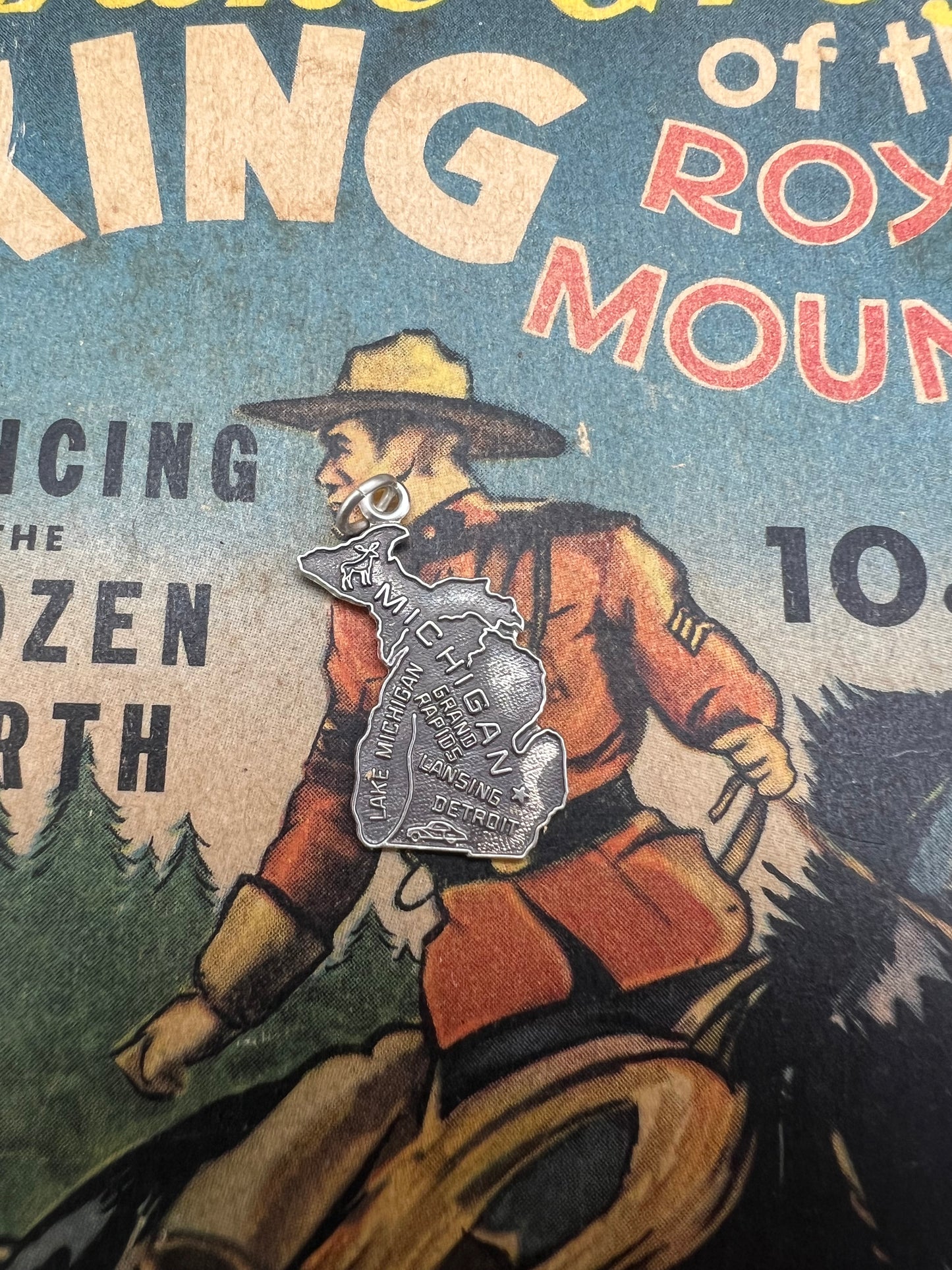 Vintage 1960’s Sterling State Charms