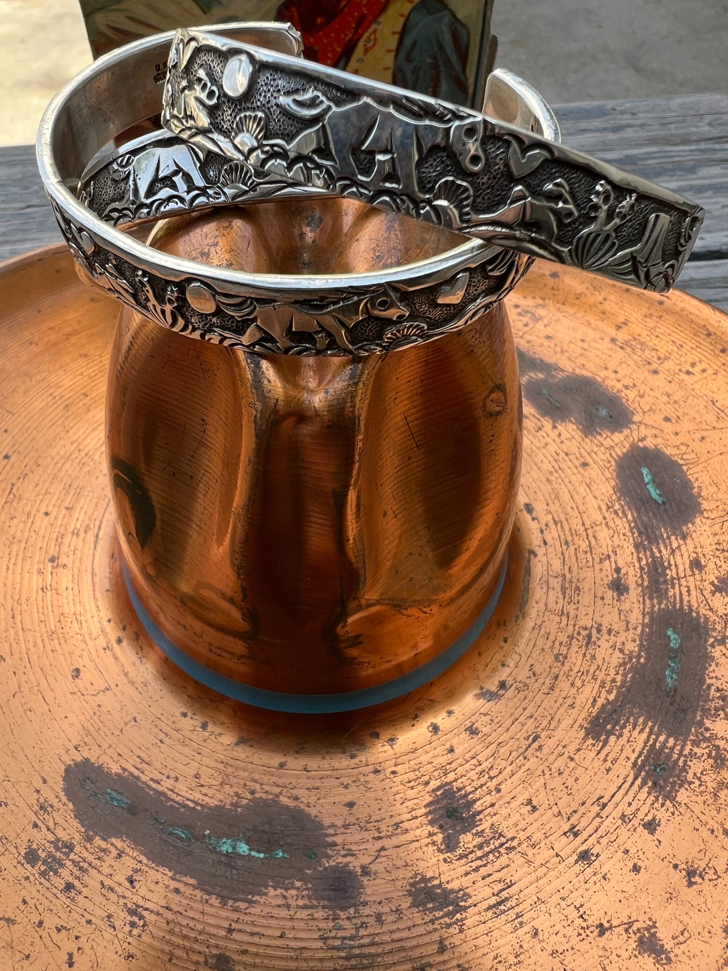 Horse Storytellers Cuff