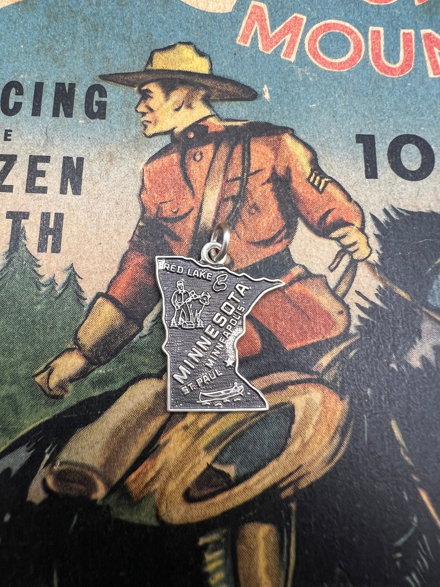Vintage 1960’s Sterling State Charms