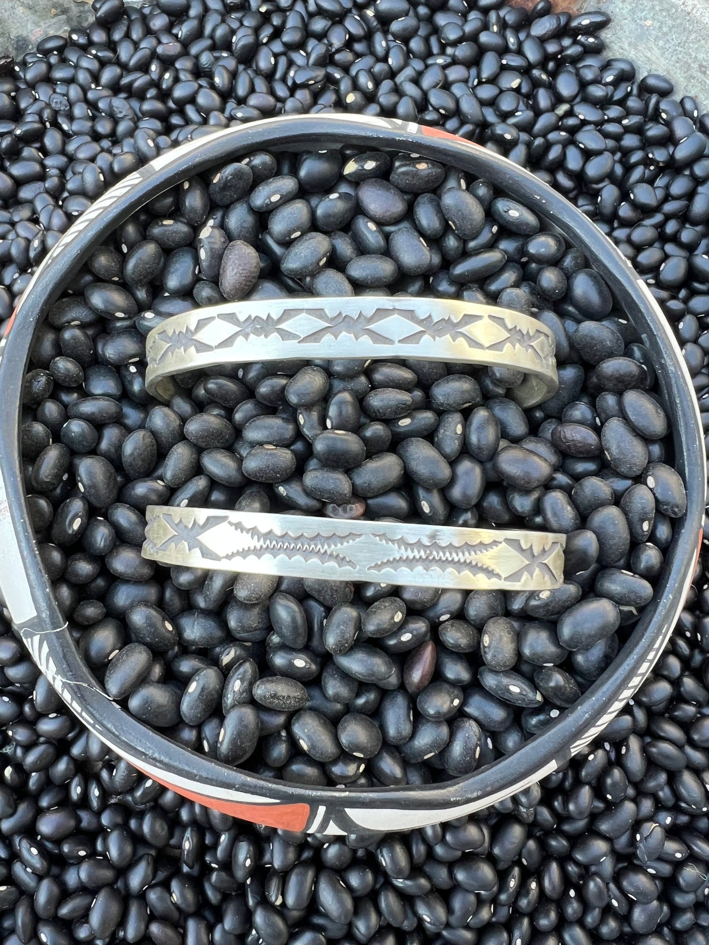 Matte Stamped Cuff