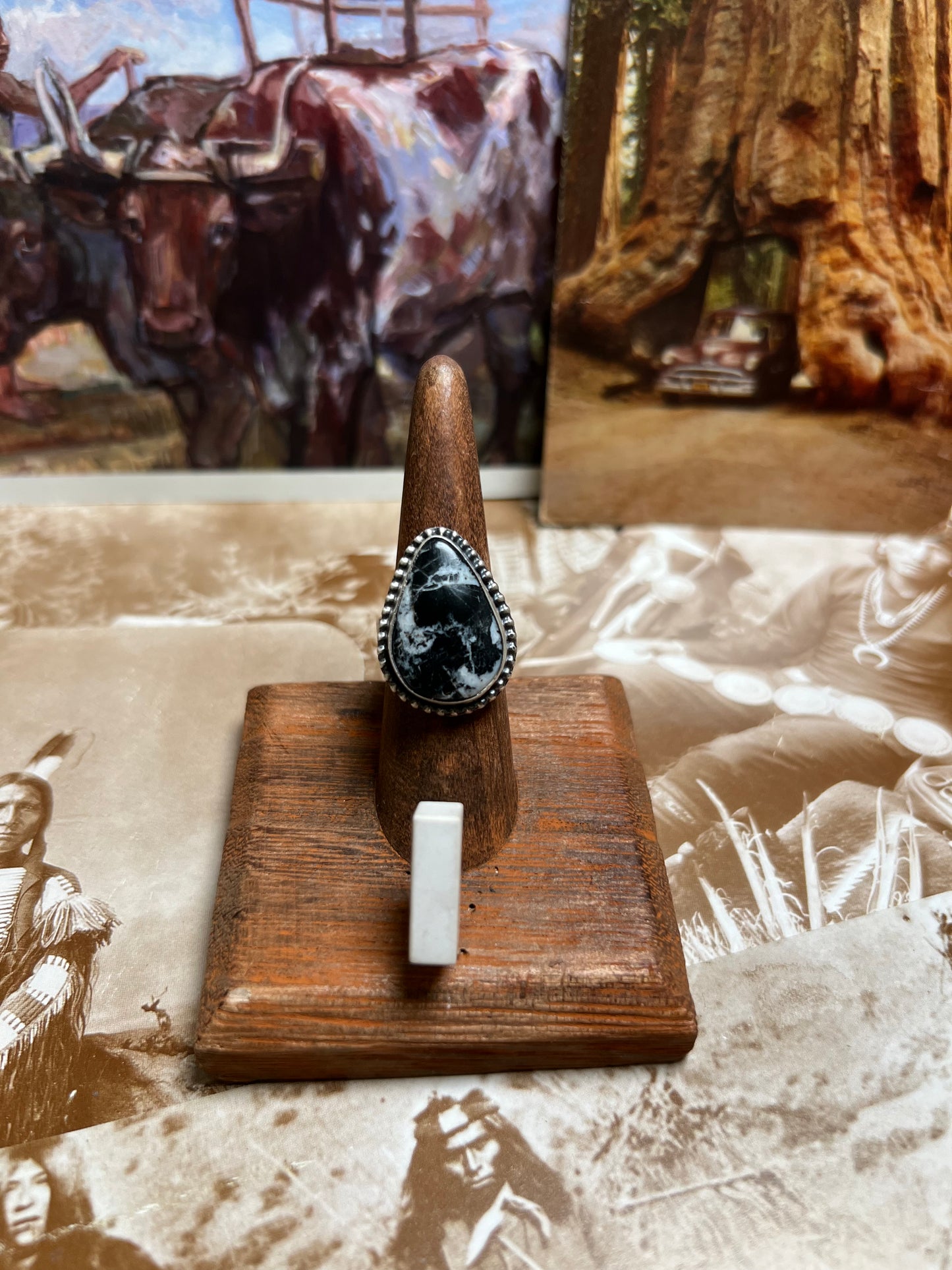 White Buffalo Ring