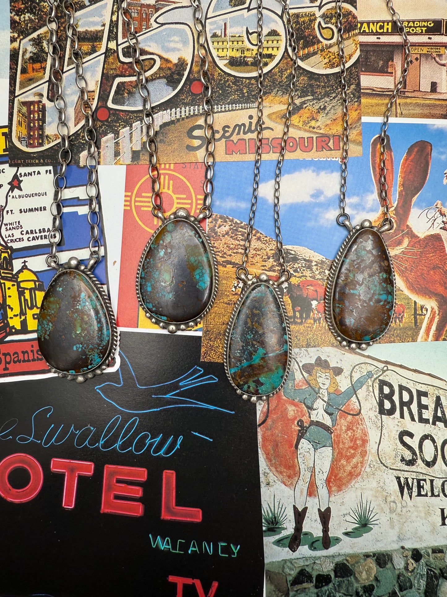 Big Foot Turquoise Necklace