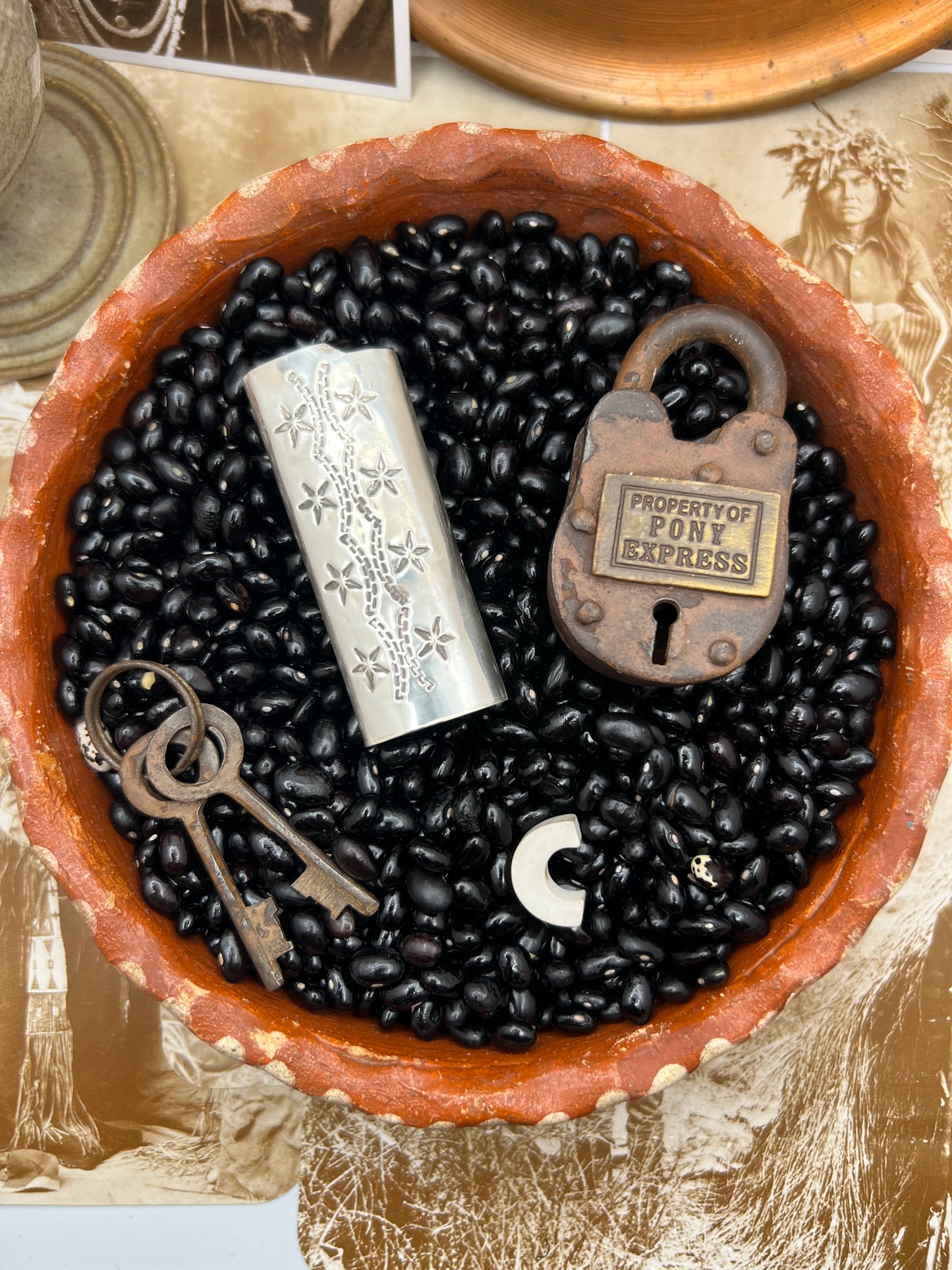 Native American Sterling Silver Lighter Case