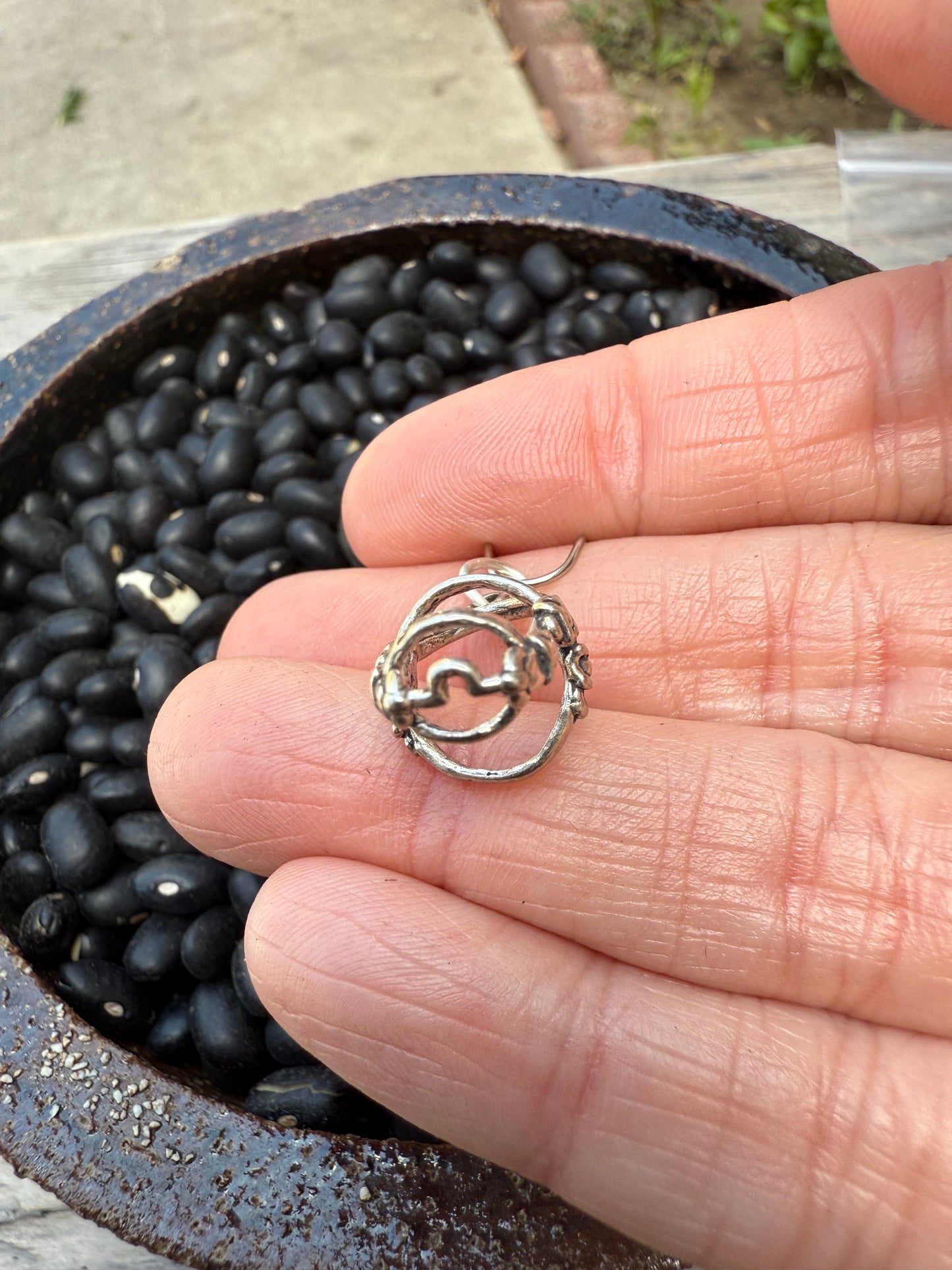 Hackamore Bridle Sterling Silver Charm