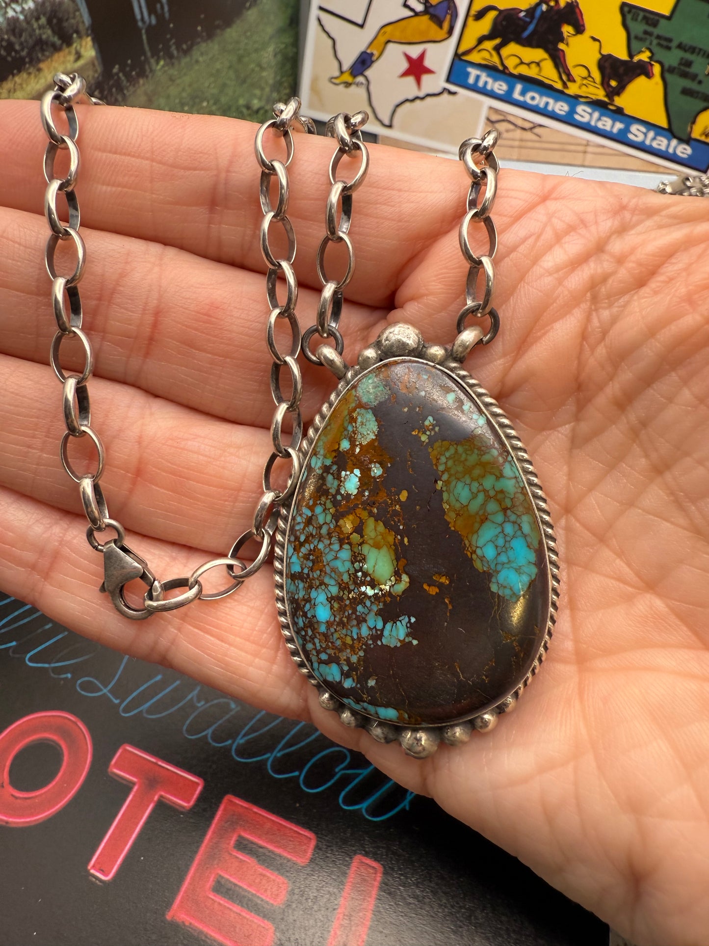 Big Foot Turquoise Necklace