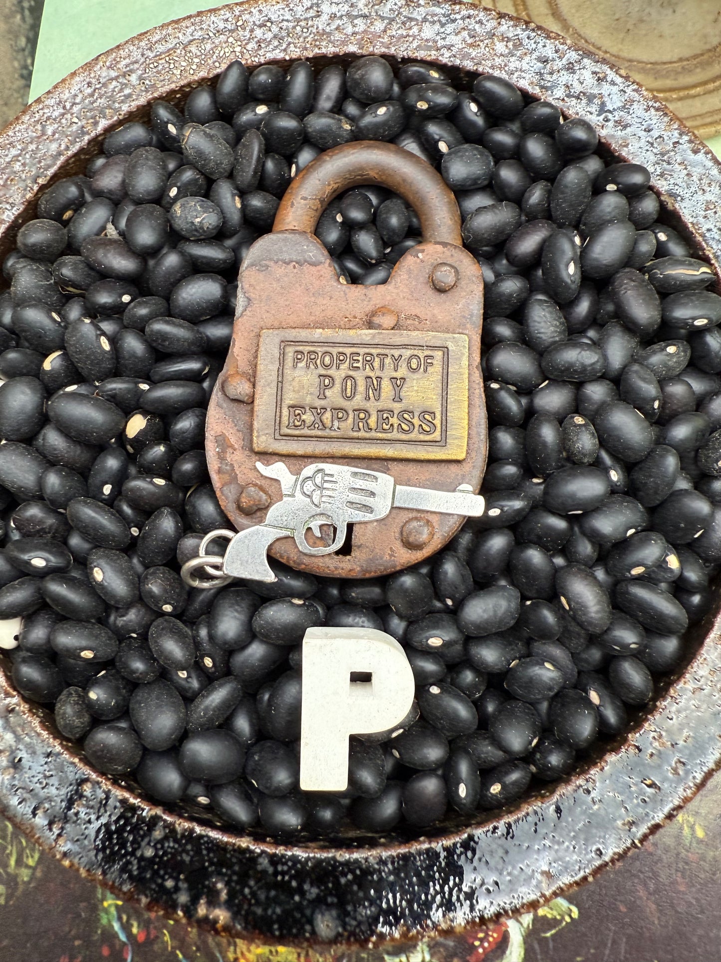 Handmade Pistol Charm