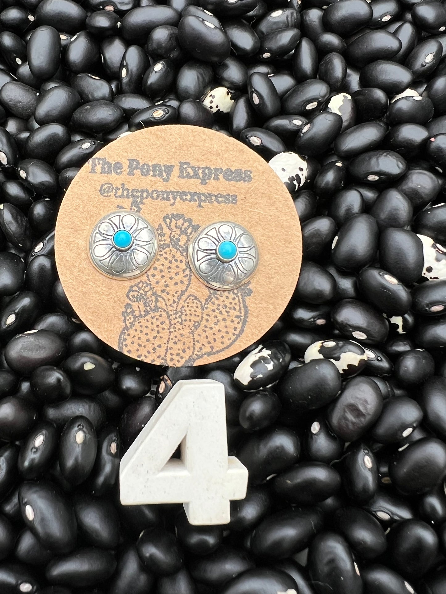 Conchito Sterling Silver Studs