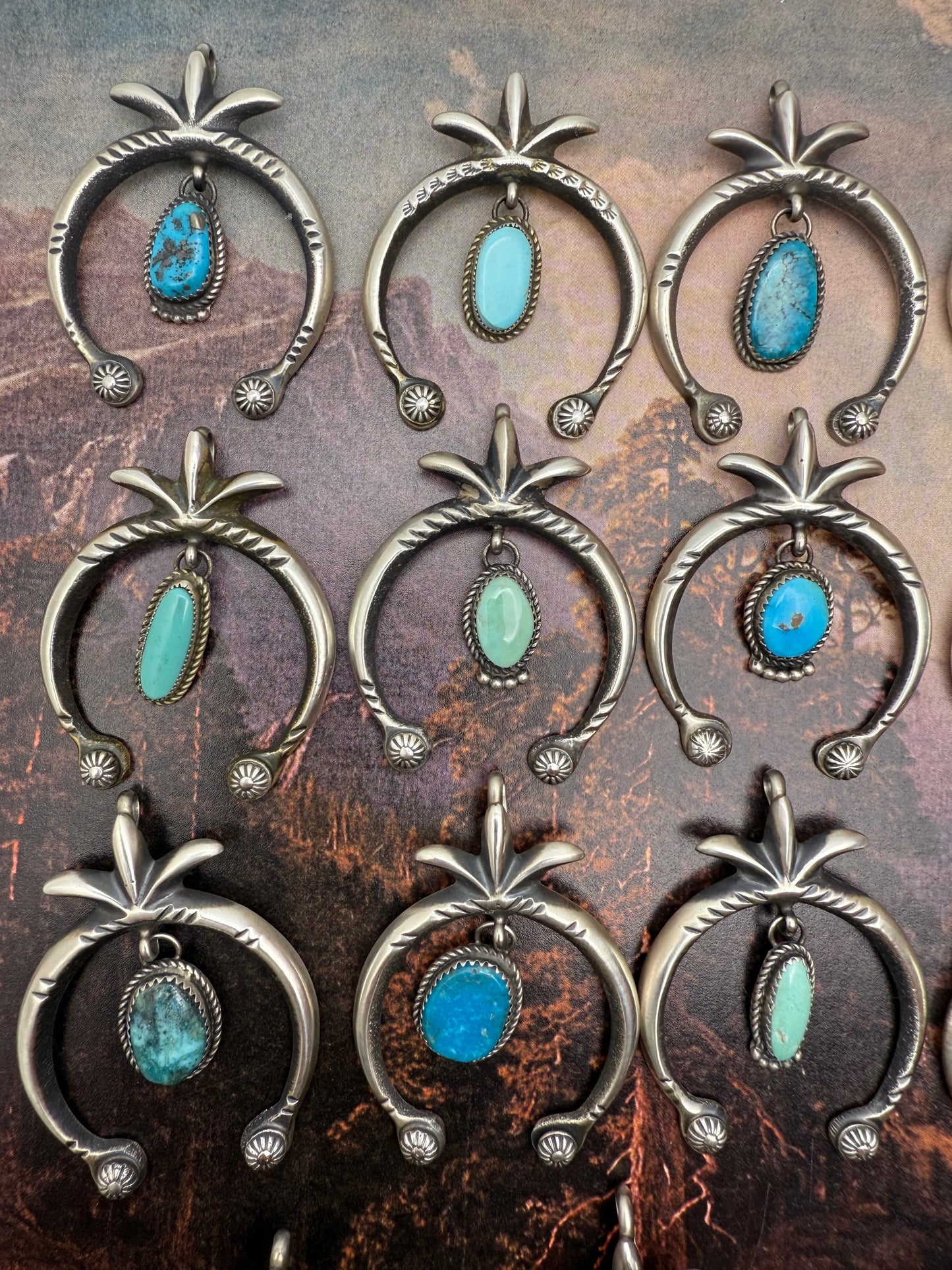 Turquoise Naja Pendant
