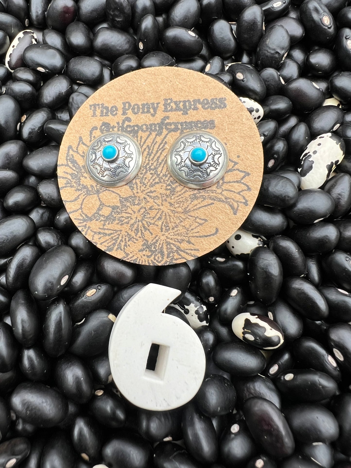 Conchito Sterling Silver Studs