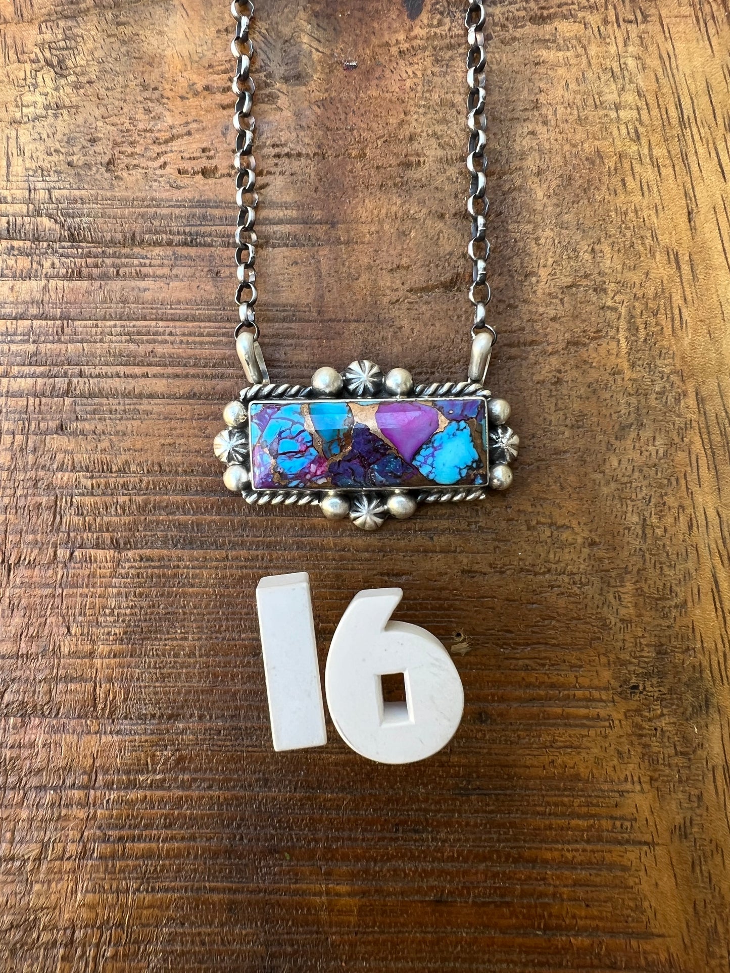 Zia Turquoise Bar Necklace