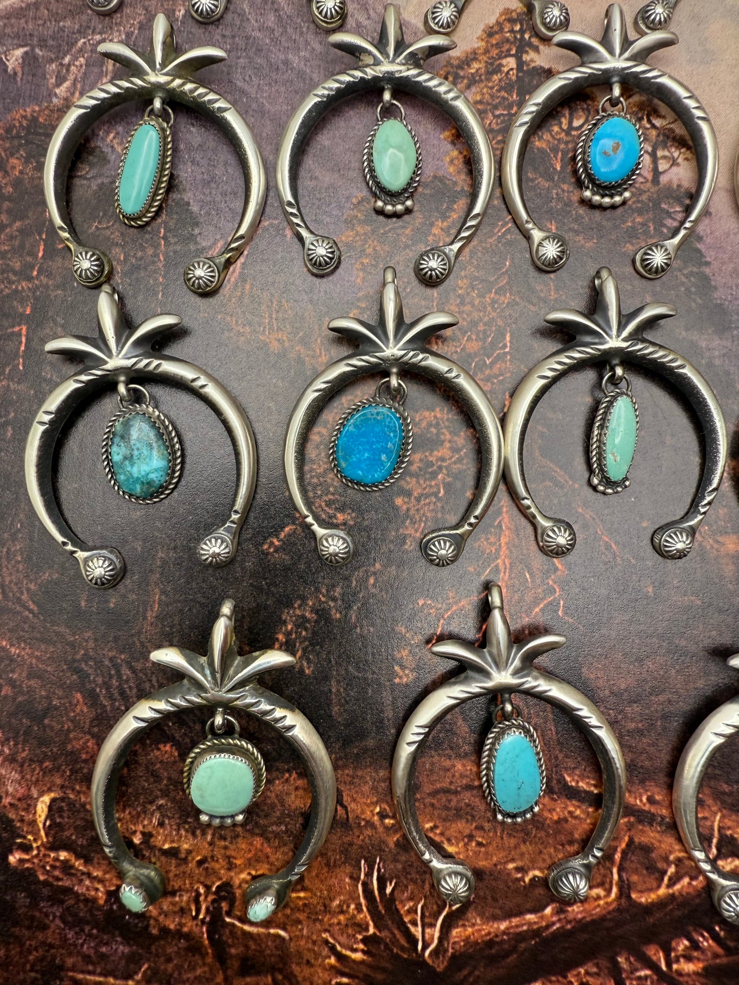 Turquoise Naja Pendant