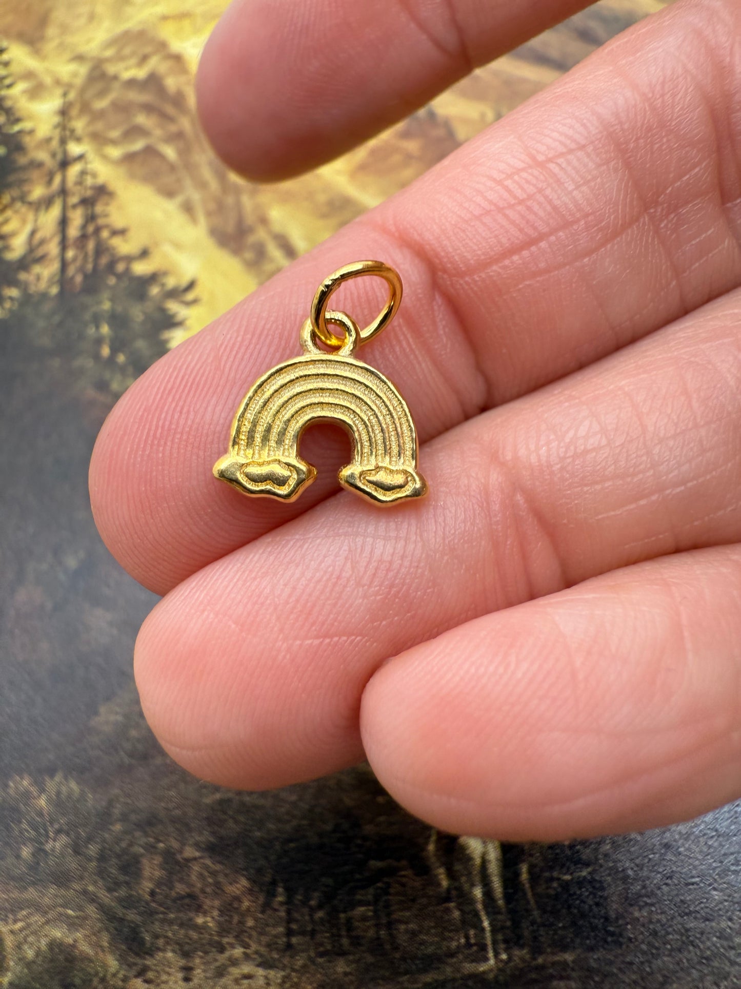 18k Gold Plated Charms
