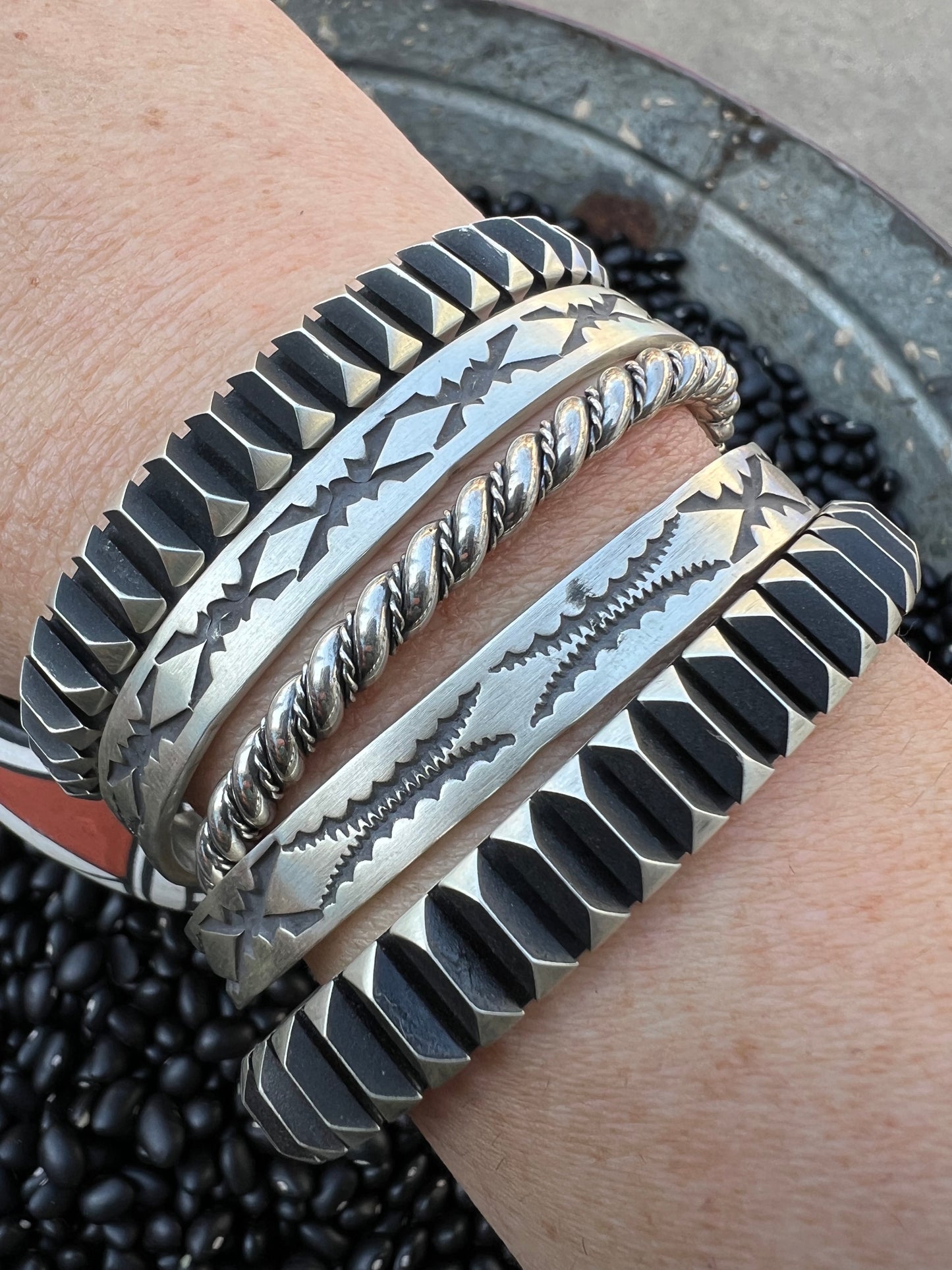 Matte Stamped Cuff