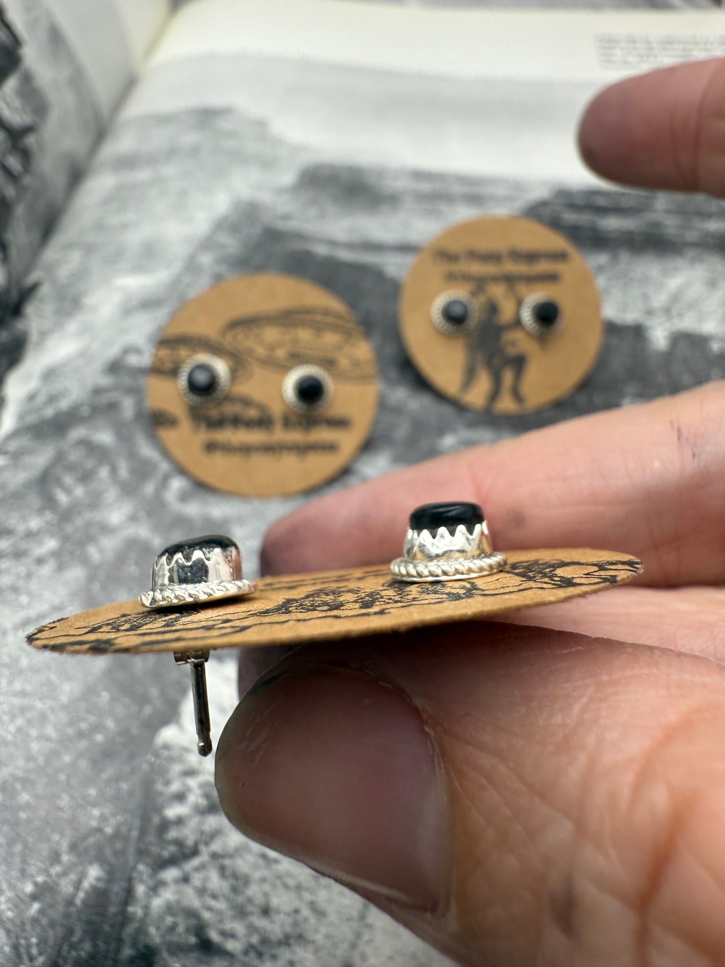 Lil’ Onyx Stud Earrings