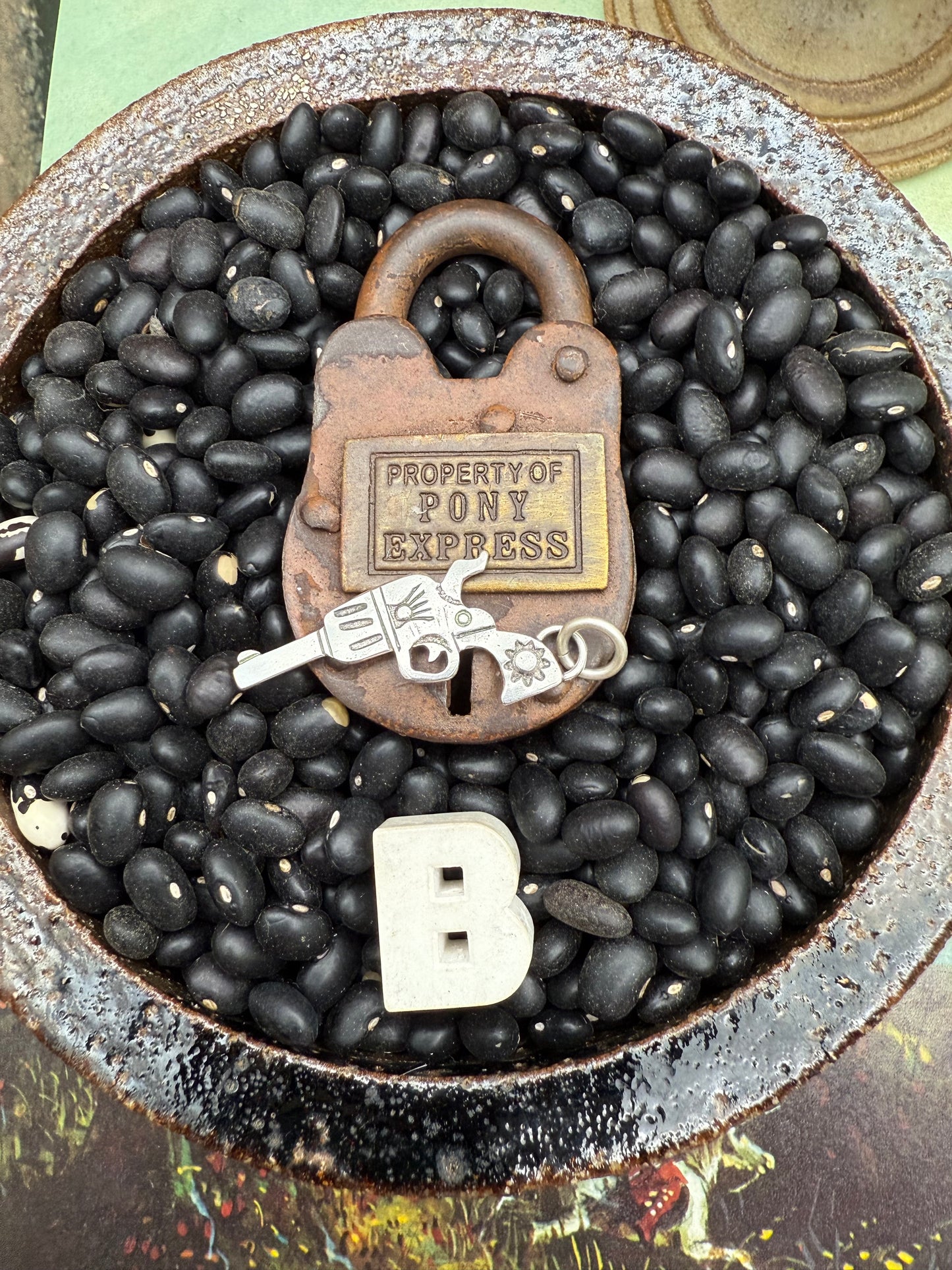 Handmade Pistol Charm