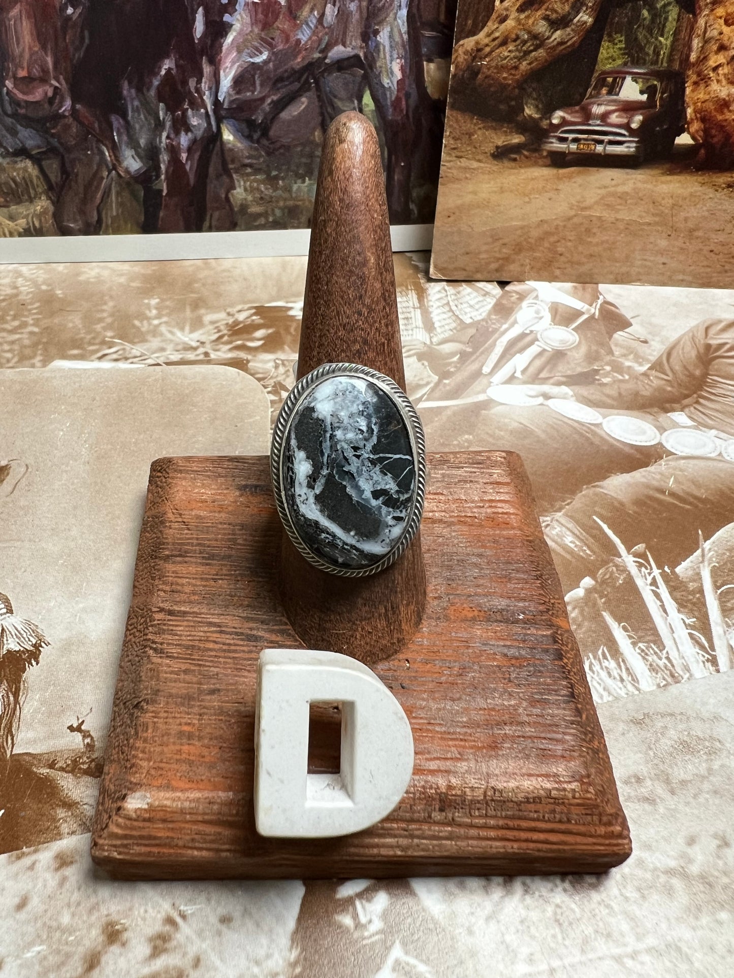 White Buffalo Ring