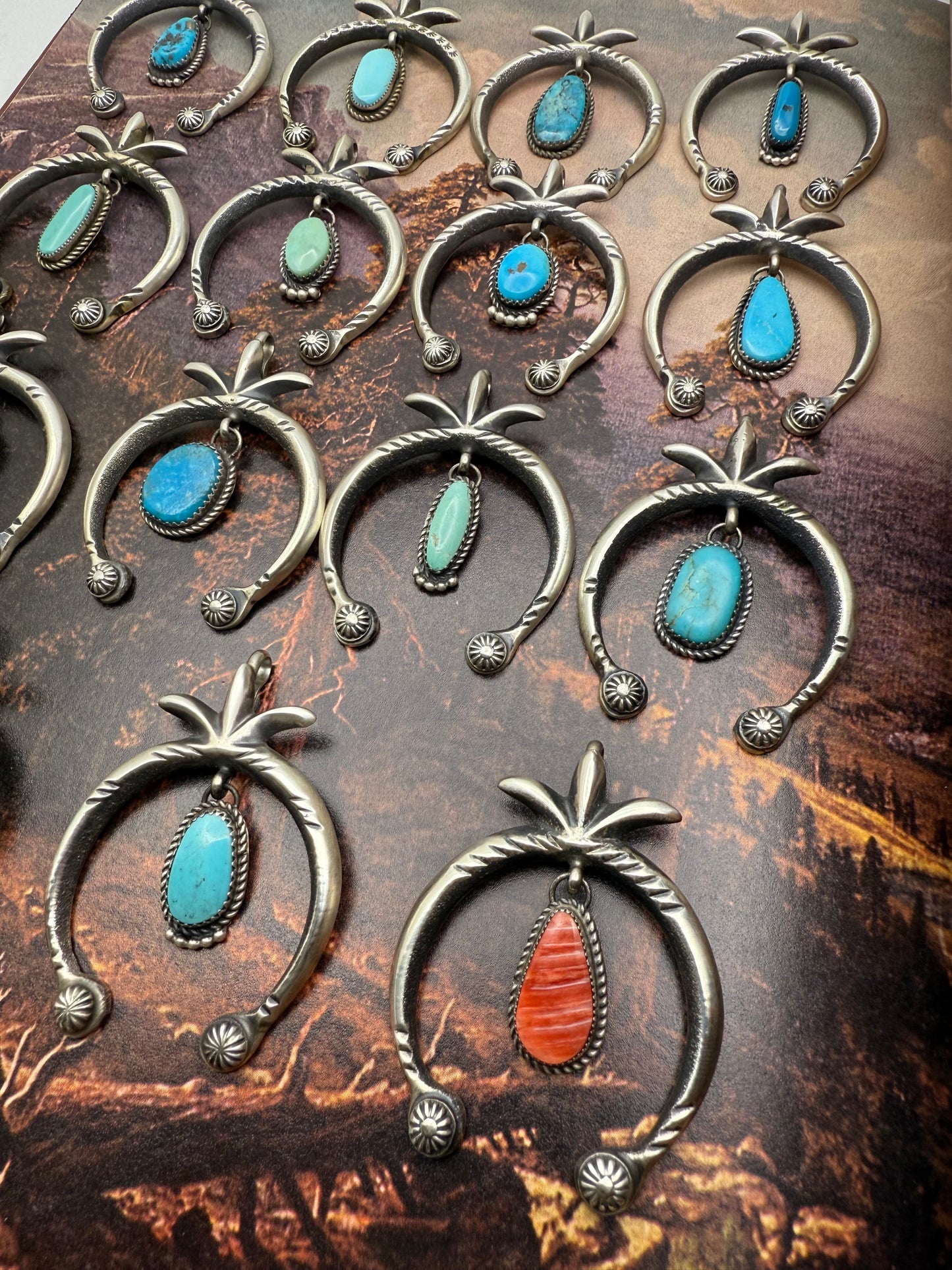 Turquoise Naja Pendant