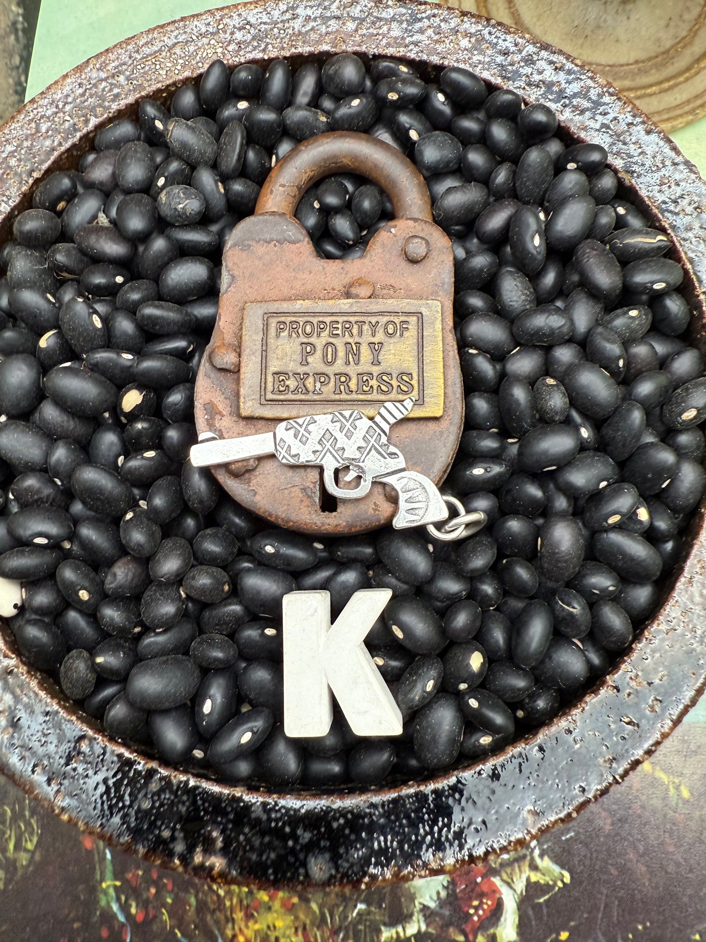 Handmade Pistol Charm