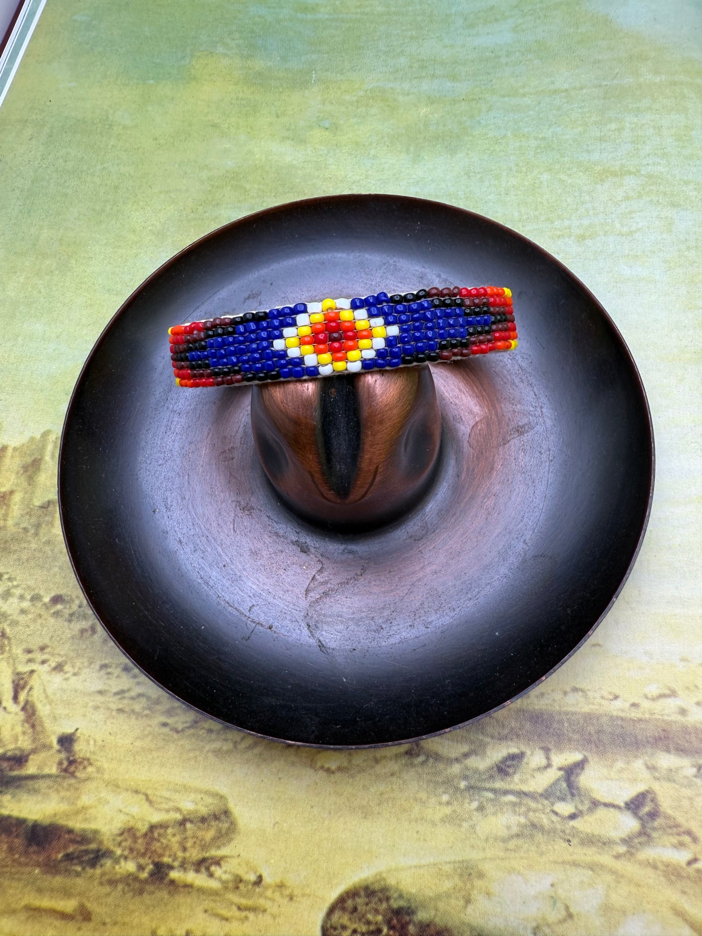 Native American Hand Beaded cuffs
