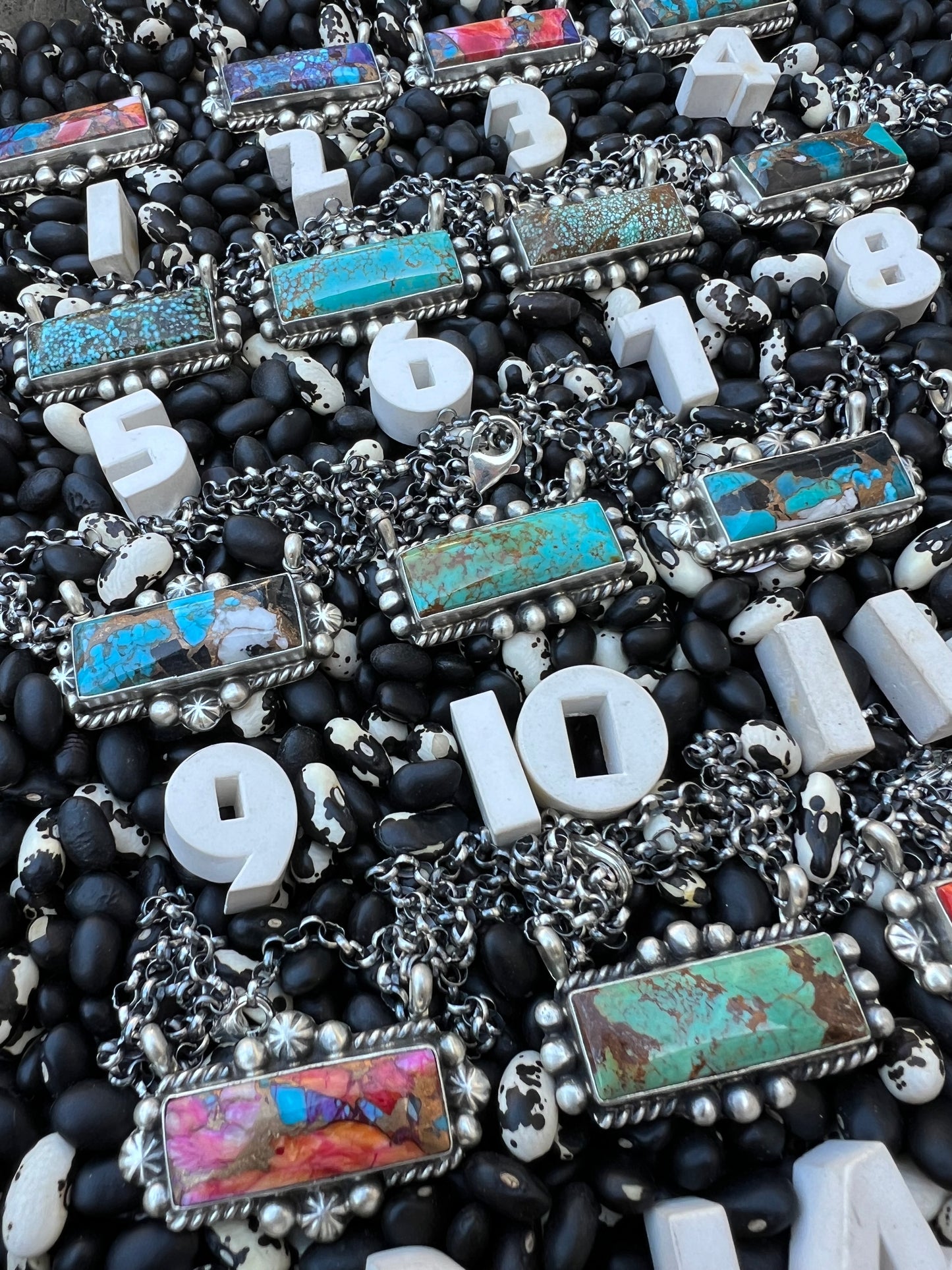 Zia Turquoise Bar Necklace