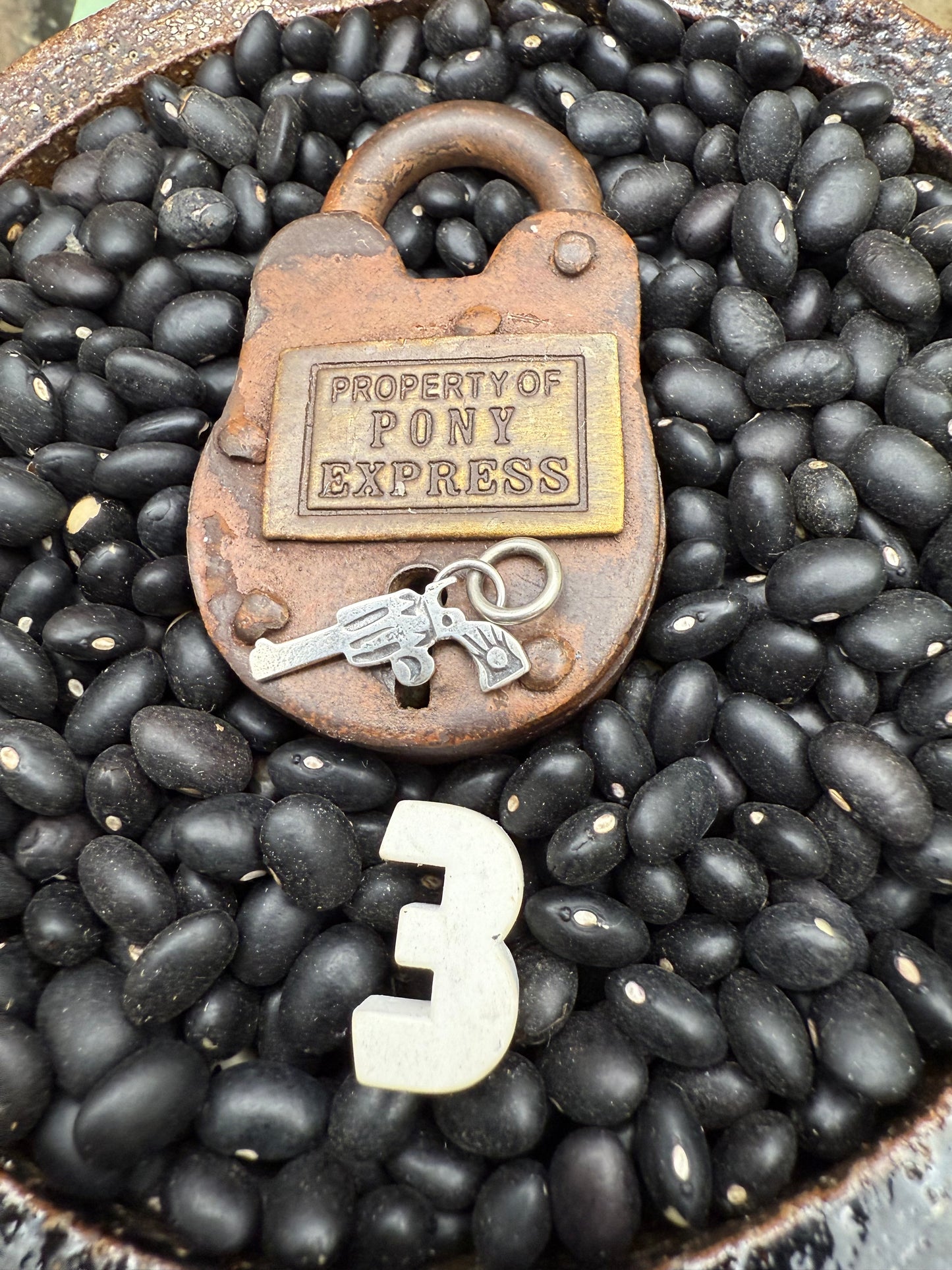 Handmade Mini Pistol Charm