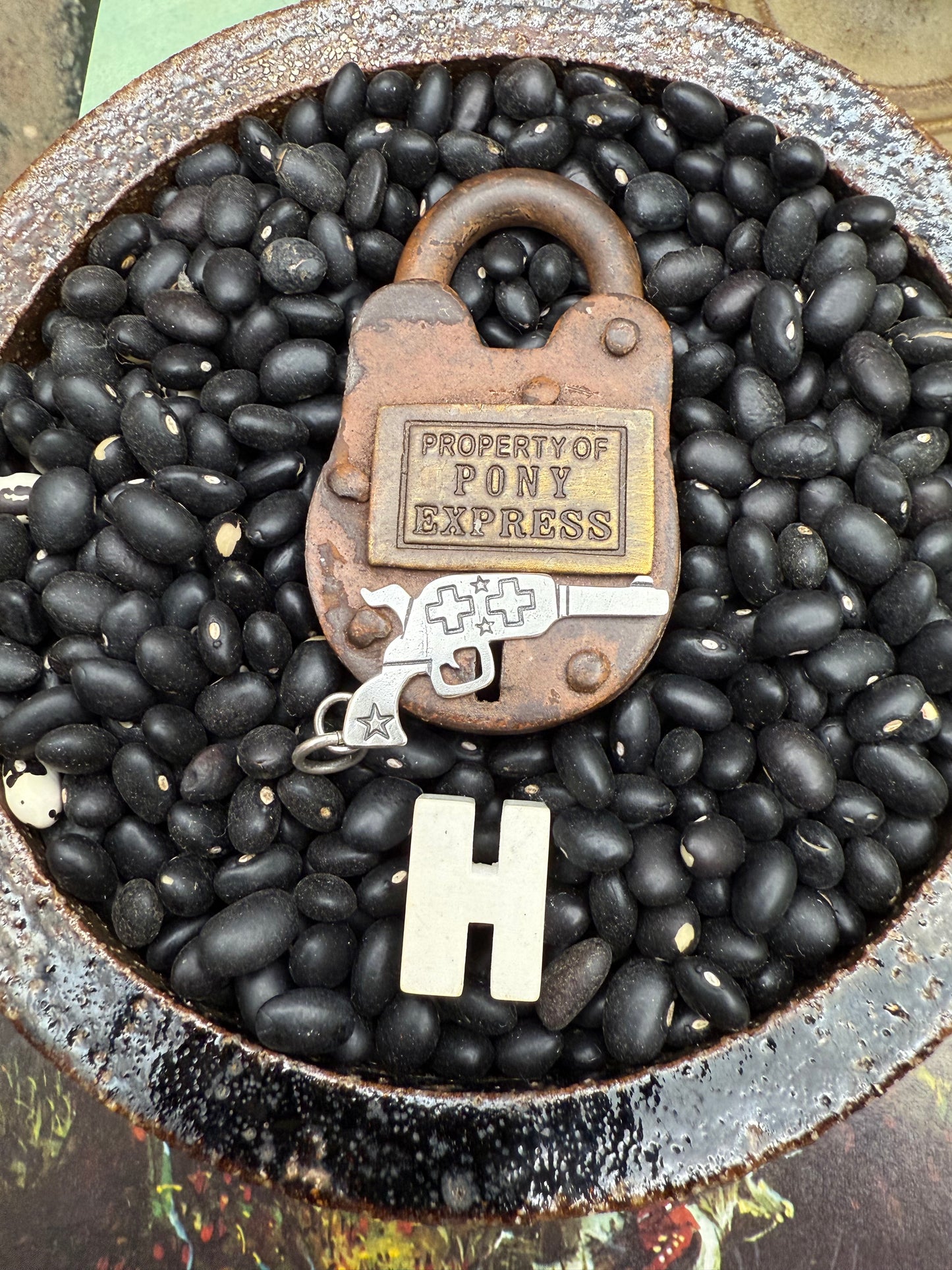Handmade Pistol Charm