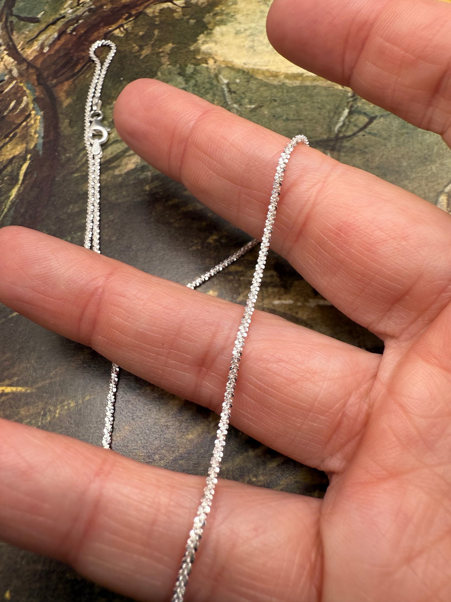 Roc Sterling Silver Chain 1.4mm